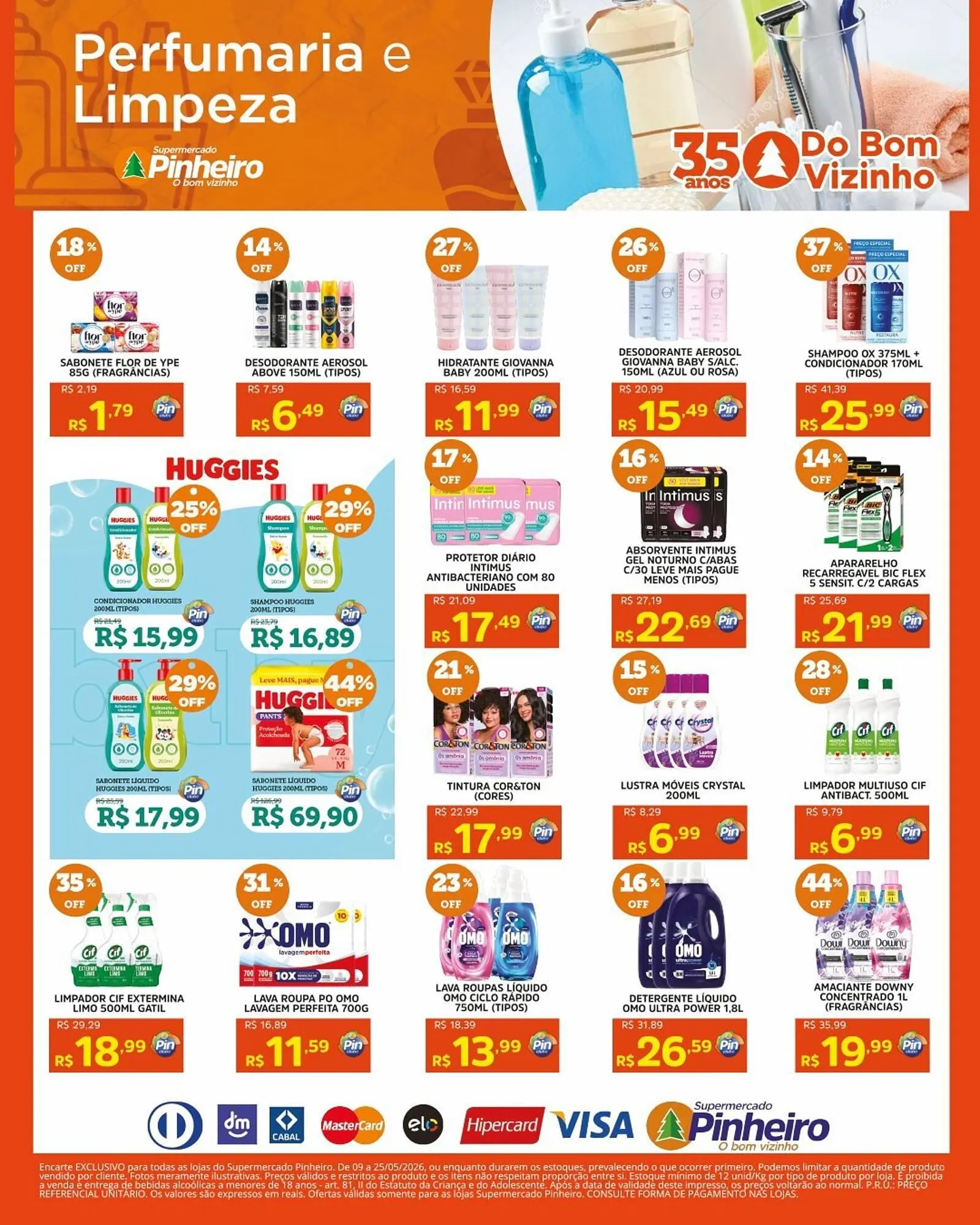 Encarte de Encarte Pinheiro Supermercado 12 de maio até 25 de maio 2026 - Pagina 9