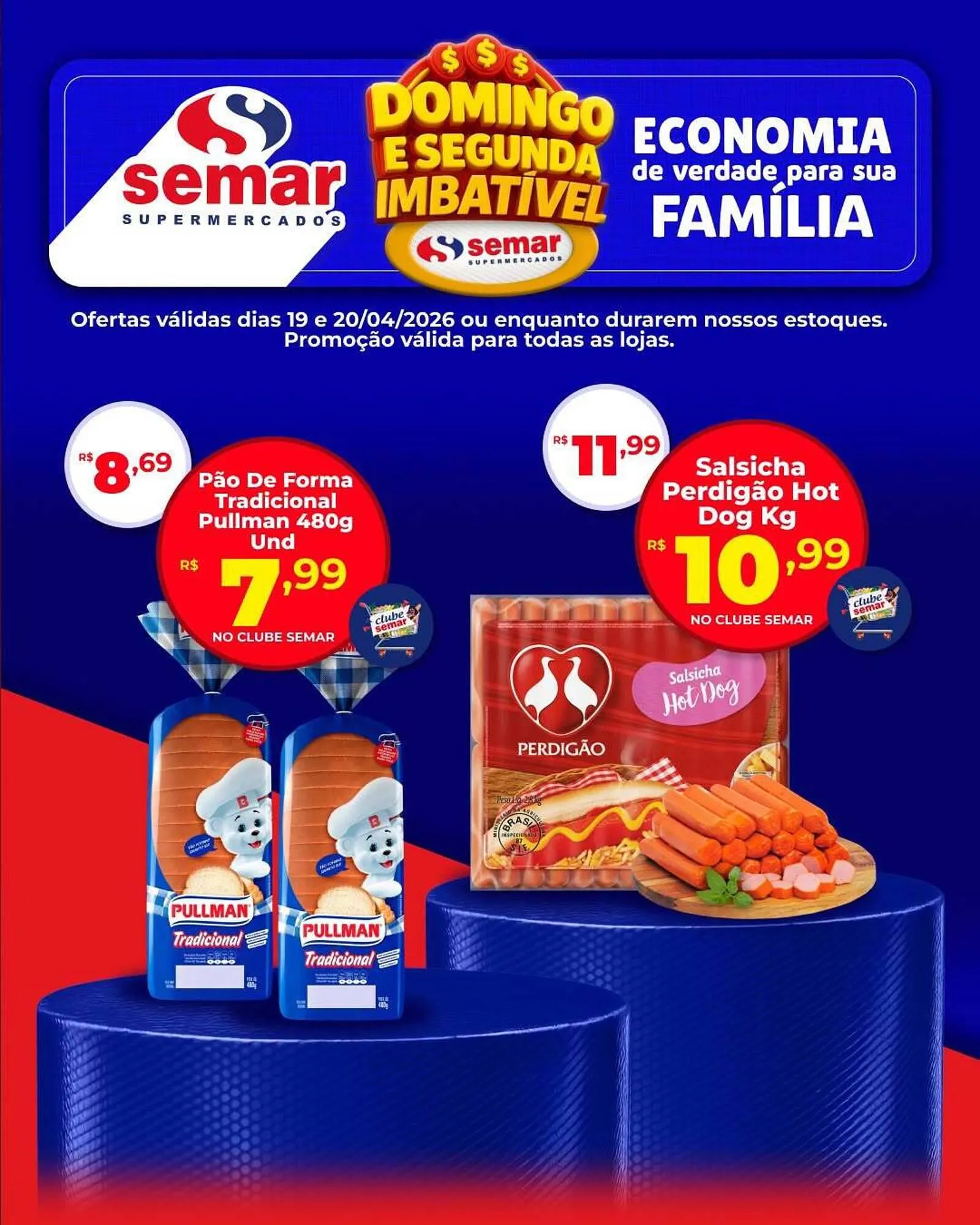 Encarte de Folheto Semar Supermercado 19 de abril até 20 de abril 2026 - Pagina 4
