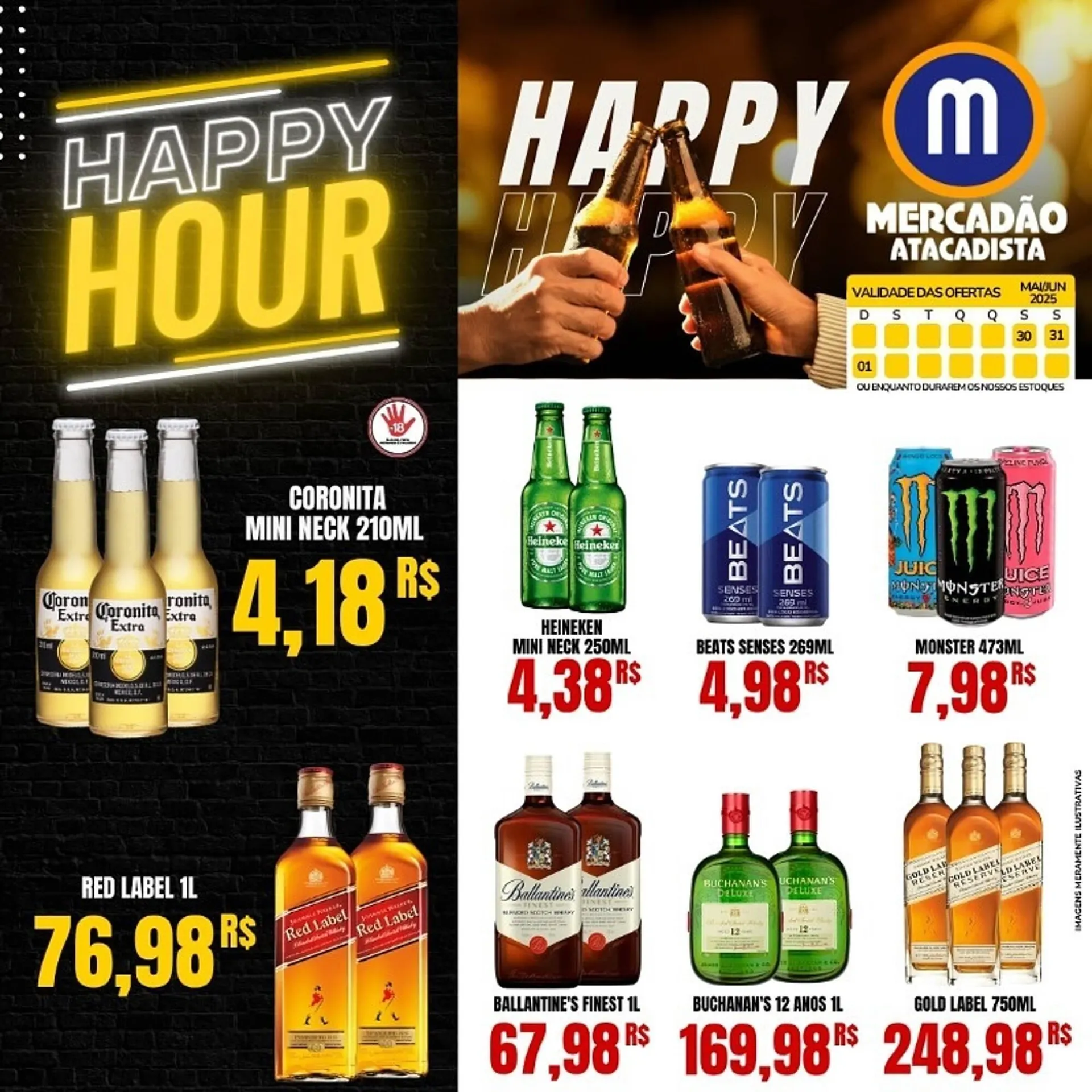 Encarte de Catálogo Mercadão Atacadista 30 de maio até 1 de junho 2025 - Pagina 1