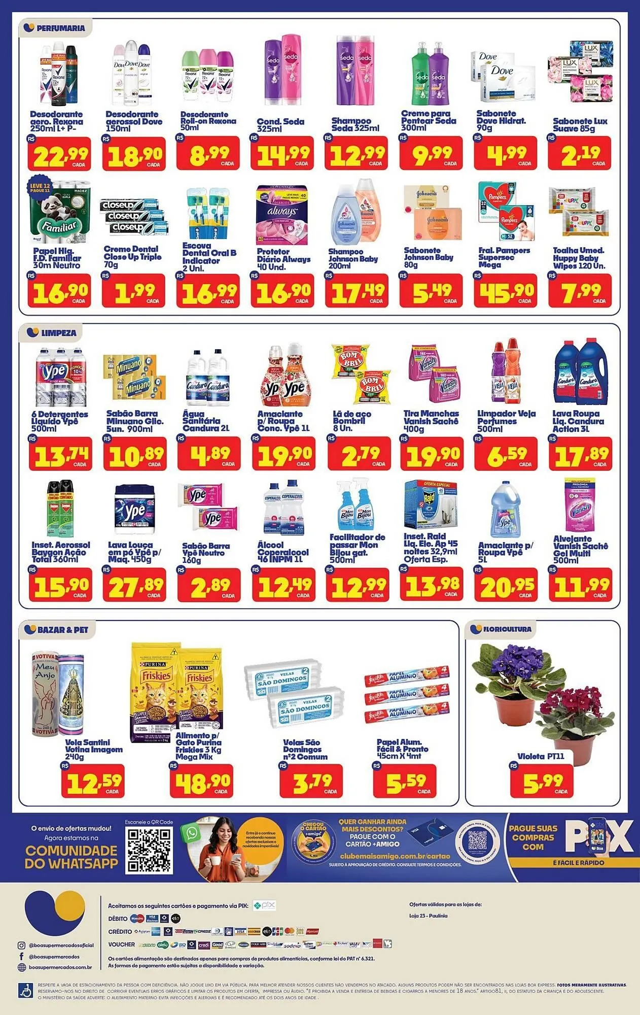 Encarte de Tabloide Boa Supermercados 31 de outubro até 3 de novembro 2025 - Pagina 3