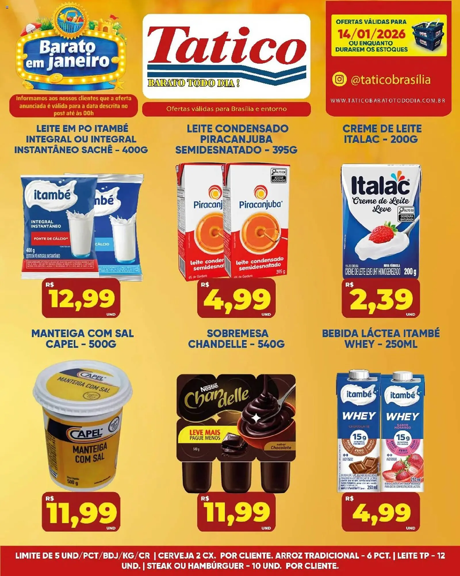 Encarte de Tabloide Tatico 14 de janeiro até 14 de janeiro 2026 - Pagina 5