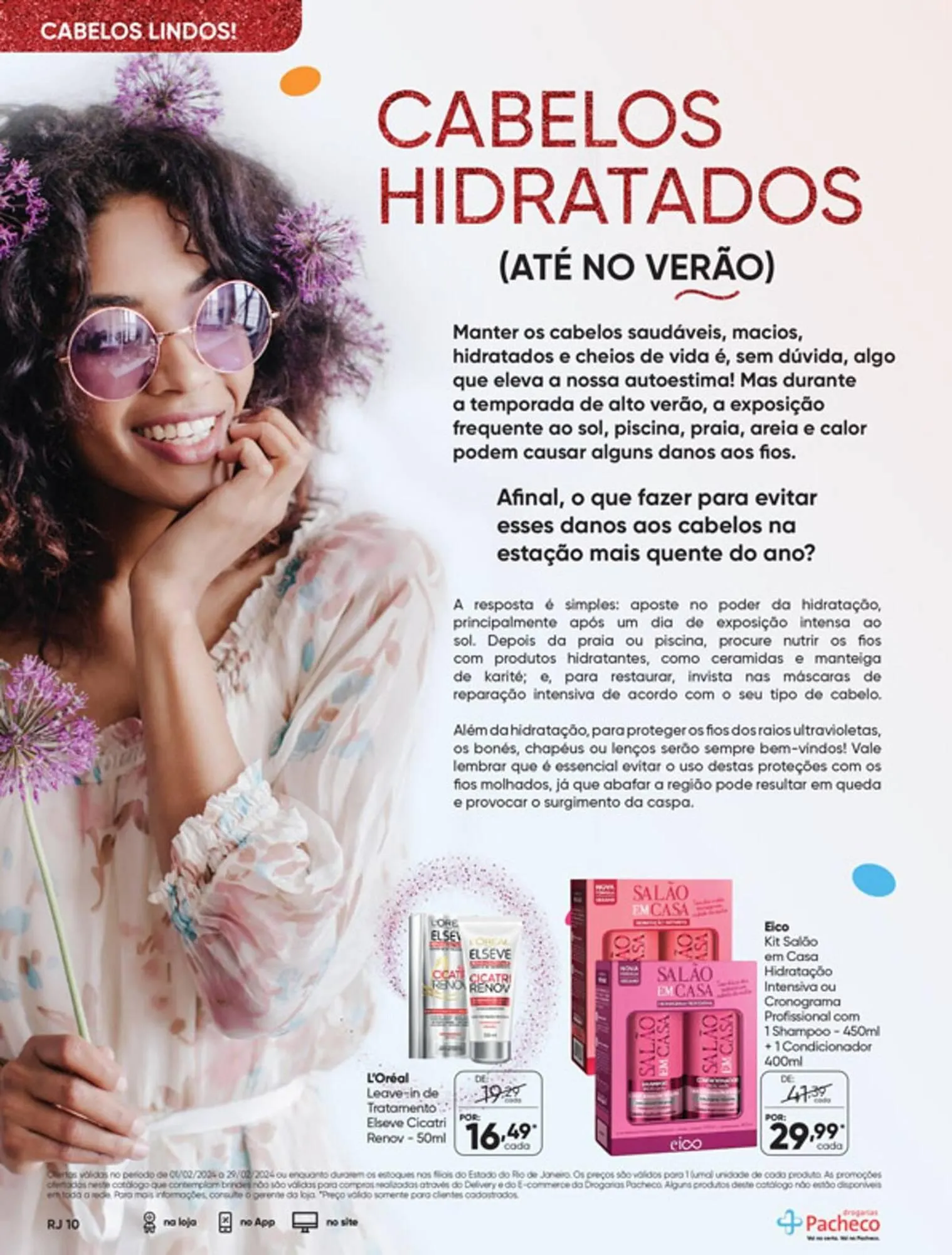 Encarte de Catálogo Drogarias Pacheco 1 de fevereiro até 29 de fevereiro 2024 - Pagina 10