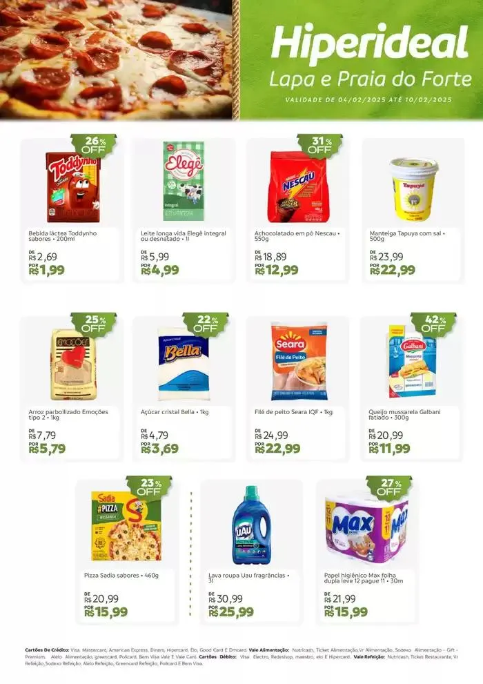 Encarte de Promoções especiais em andamento 4 de fevereiro até 10 de fevereiro 2025 - Pagina 1
