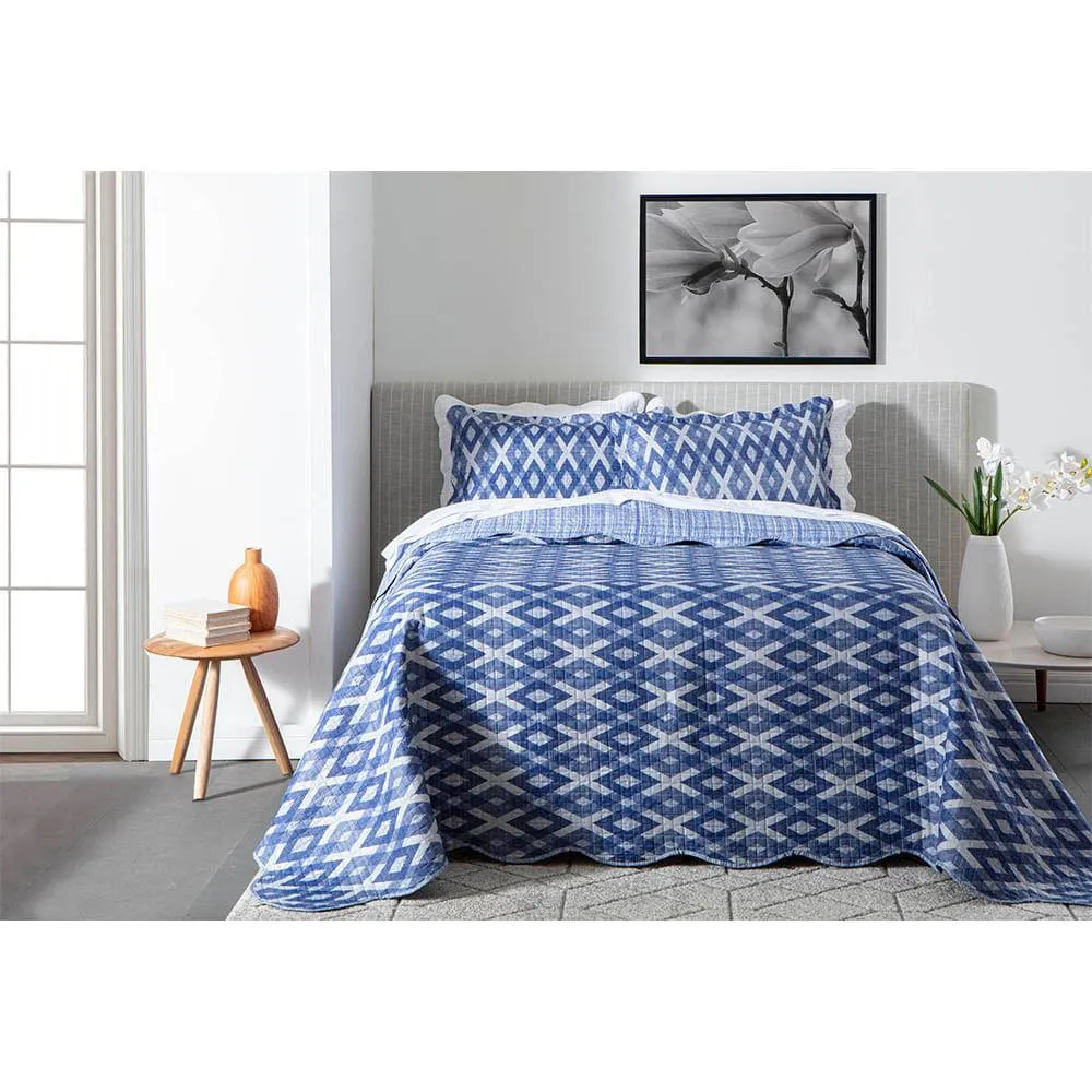 Kit Colcha Casal Paris Color Art 3 Peças Sortimento 10 220x240cm 7000700140683 - corttex