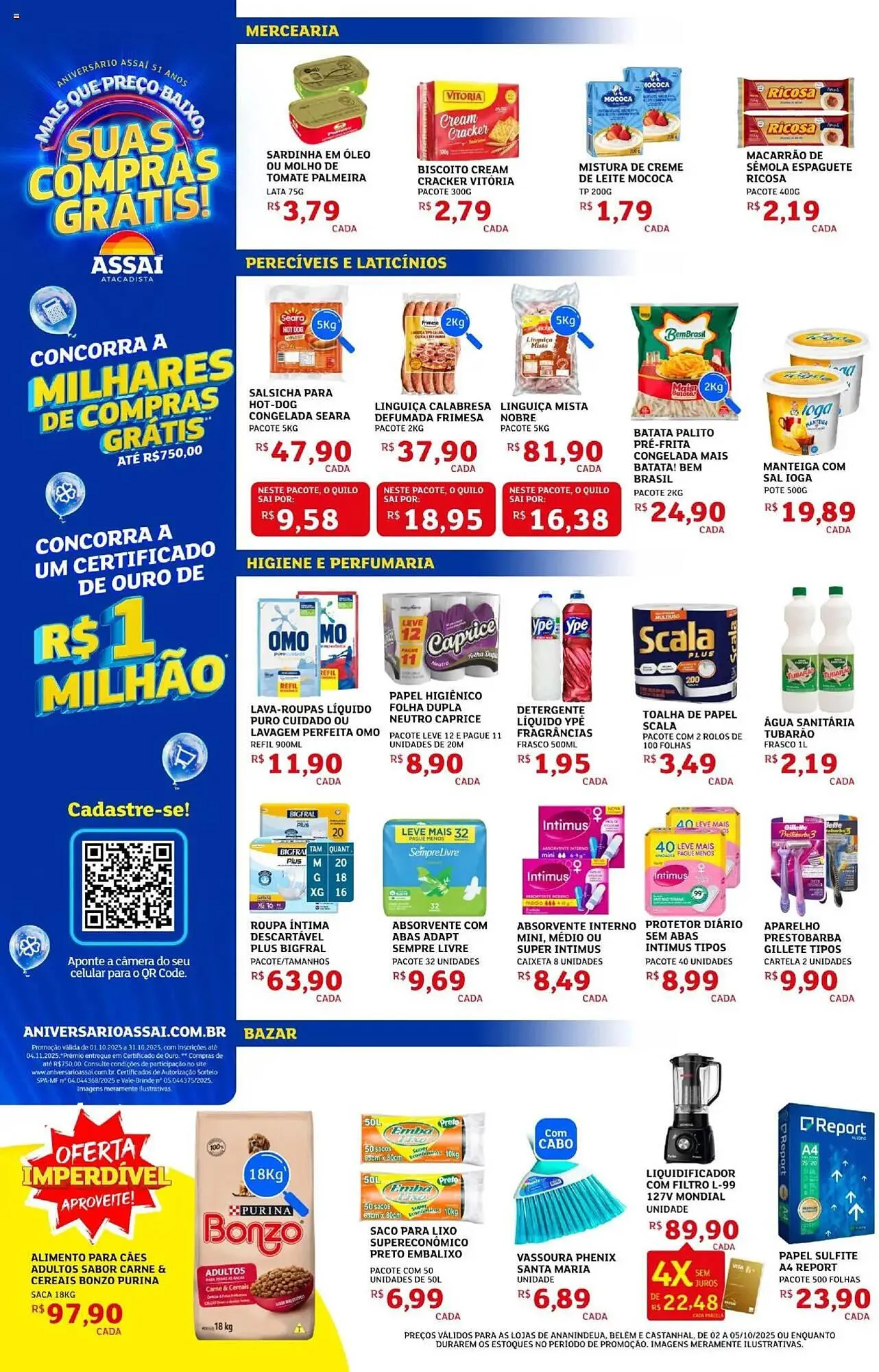 Encarte de Encarte Assaí Atacadista 2 de outubro até 5 de outubro 2025 - Pagina 2