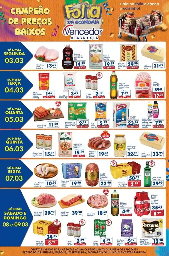 Encarte de Melhores ofertas para todos os clientes 3 de março até 9 de março 2025 - Pagina 1