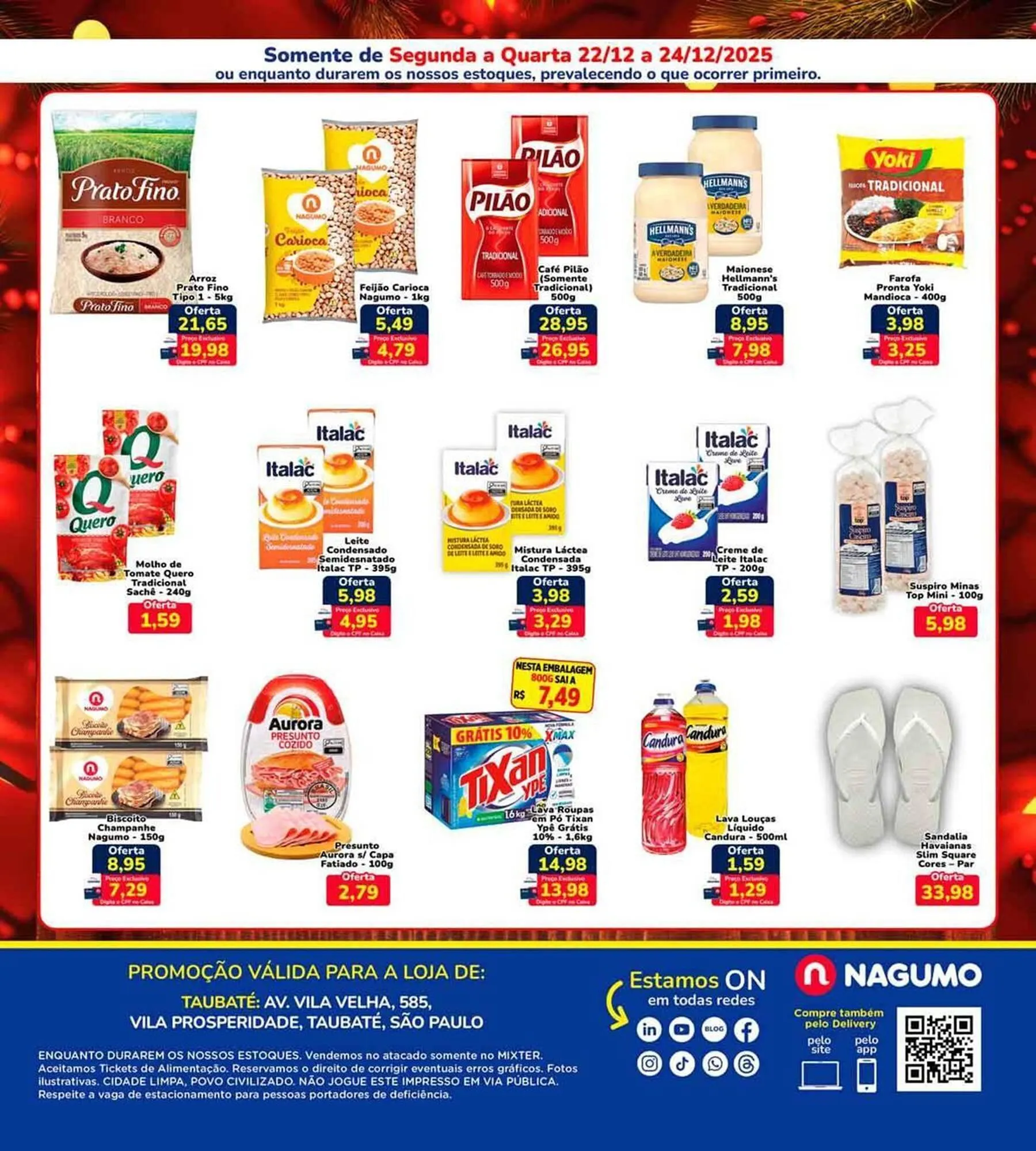 Encarte de Folheto Nagumo 22 de dezembro até 24 de dezembro 2025 - Pagina 2