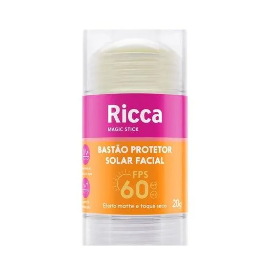 Bastão Facial Protetor Solar FPS60 Ricca