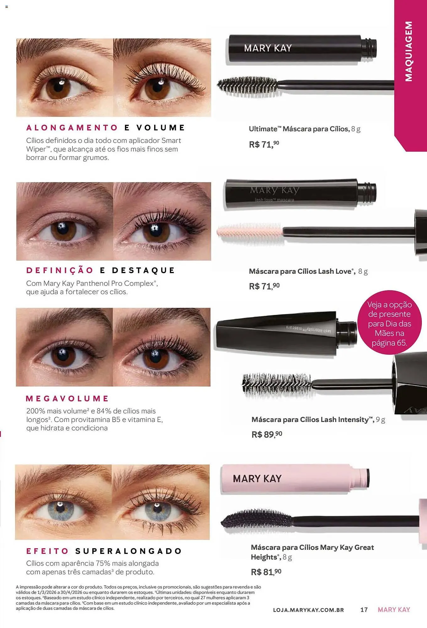 Encarte de Revista Mary Kay 1 de março até 1 de maio 2026 - Pagina 17