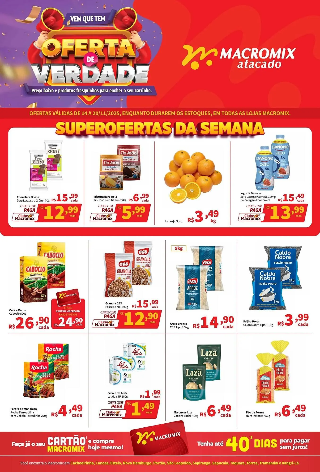 Encarte de Catálogo Macromix Atacado 14 de novembro até 20 de novembro 2025 - Pagina 1