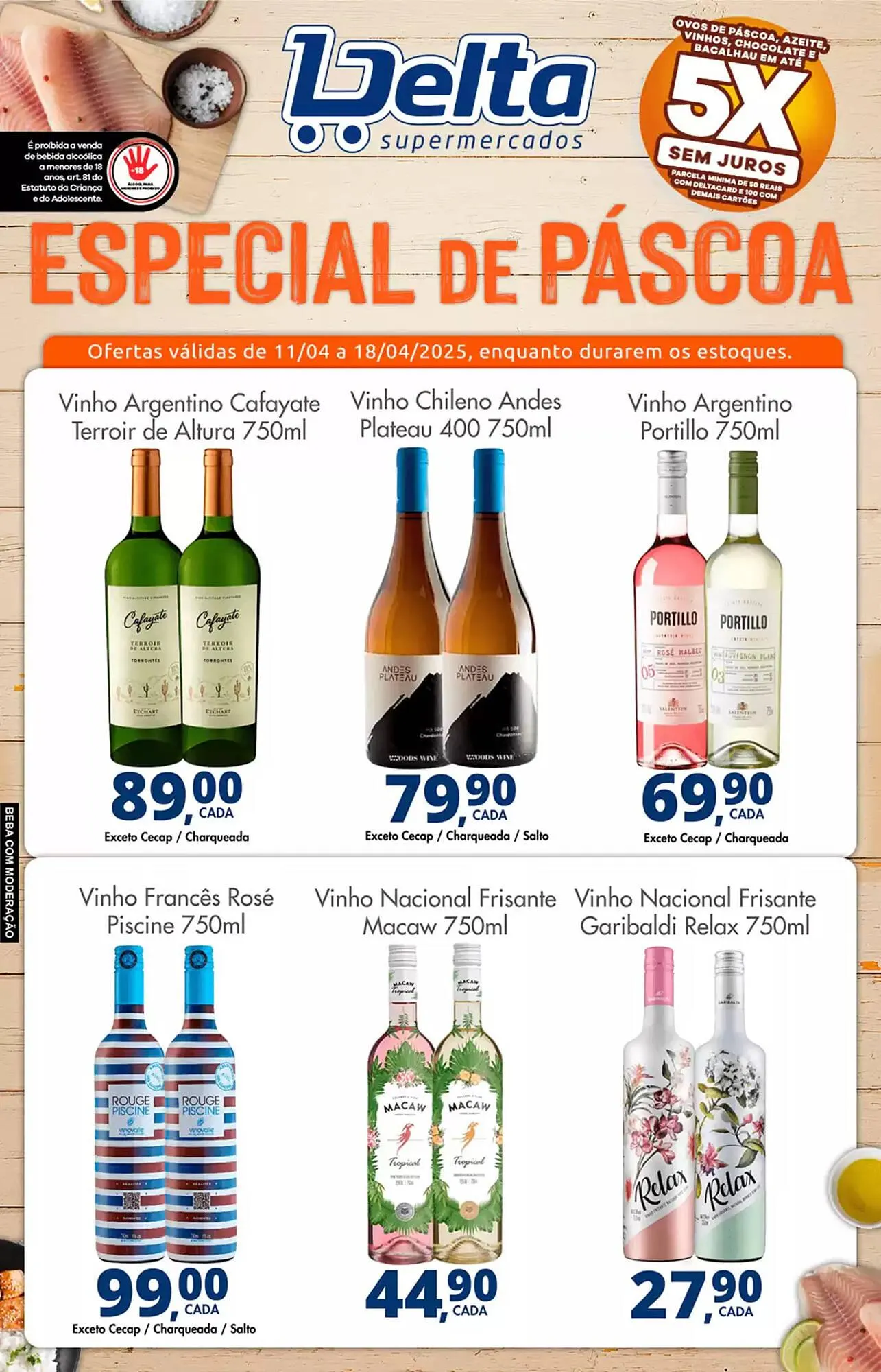Encarte de Catálogo Delta Supermercados 11 de abril até 18 de abril 2025 - Pagina 6