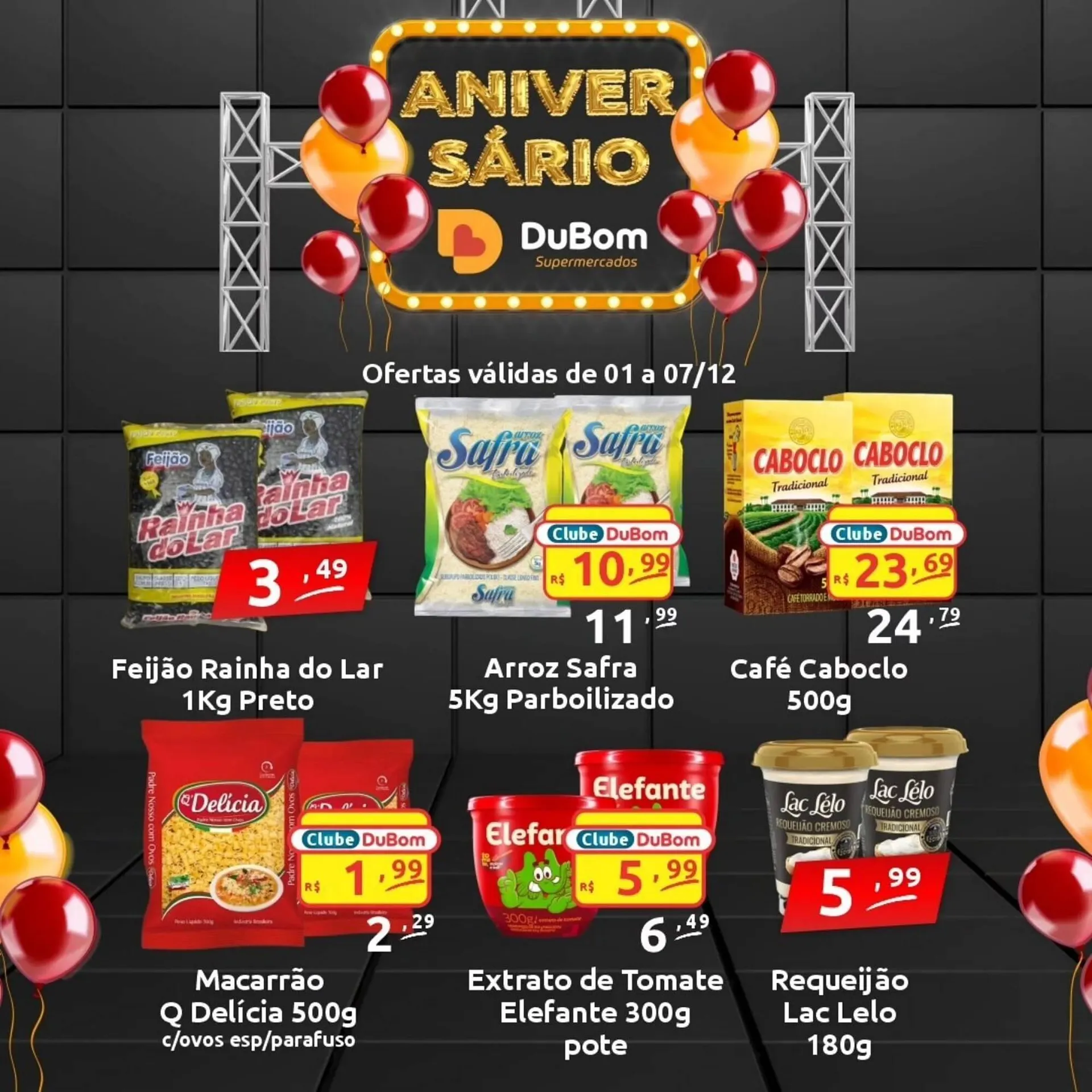 Encarte de Catálogo Dubom Supermercados 1 de dezembro até 7 de dezembro 2025 - Pagina 1
