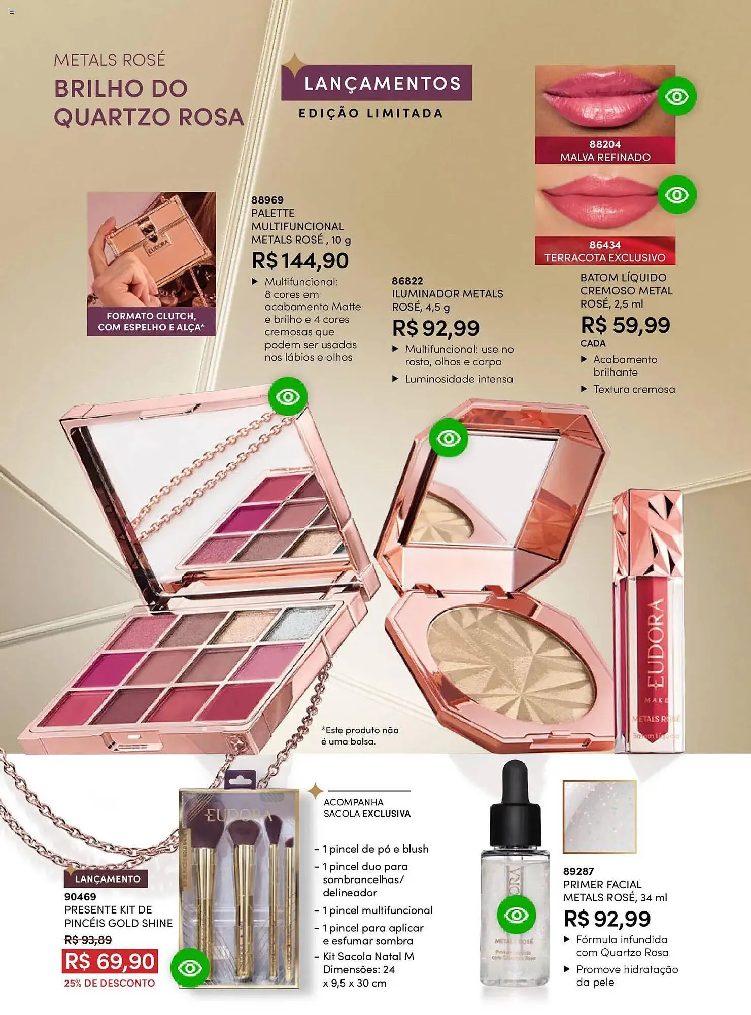 Encarte de Catálogo Eudora 29 de outubro até 27 de novembro 2025 - Pagina 75