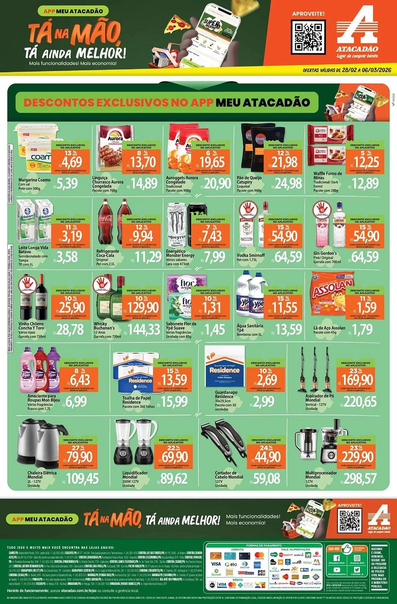 Encarte de Folheto Atacadão 28 de fevereiro até 6 de março 2026 - Pagina 2