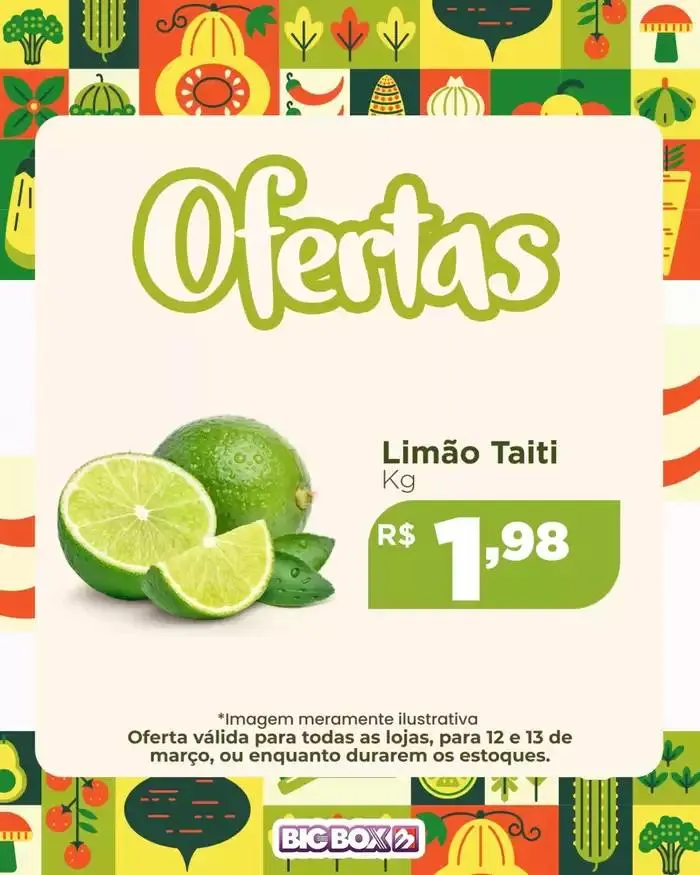 Encarte de Ofertas Big Box 12 de março até 13 de março 2025 - Pagina 1