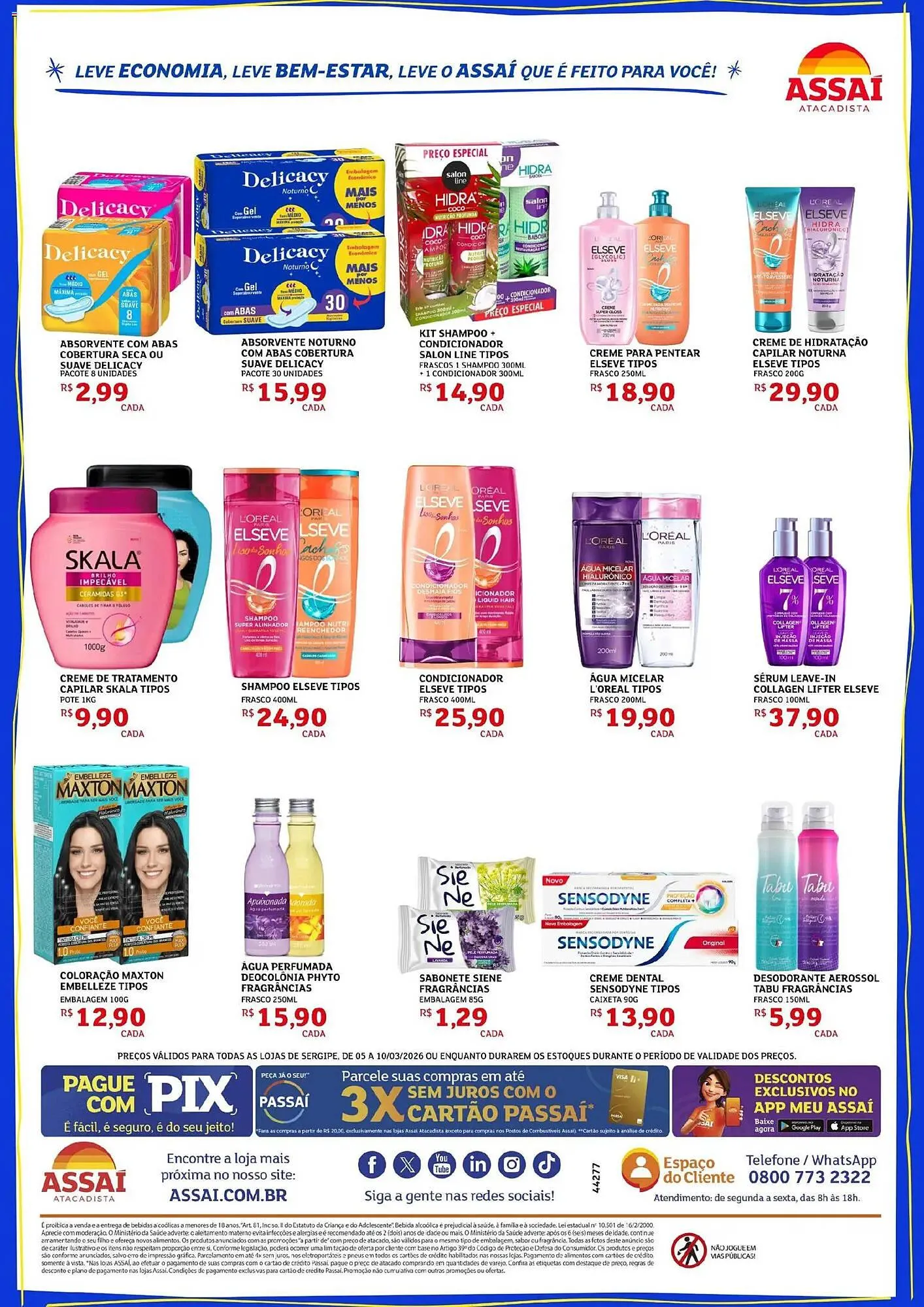 Encarte de Encarte Assaí Atacadista 5 de março até 10 de março 2026 - Pagina 2