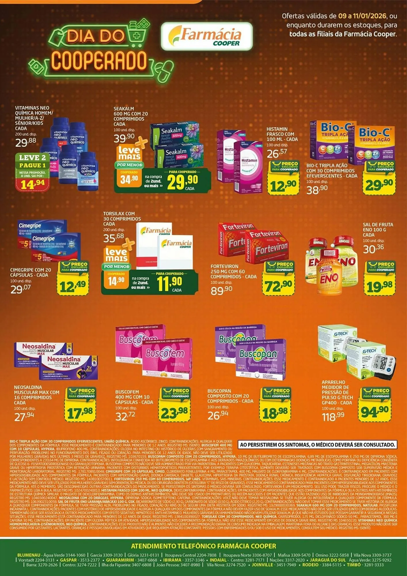 Encarte de Tabloide Cooper 9 de janeiro até 11 de janeiro 2026 - Pagina 2