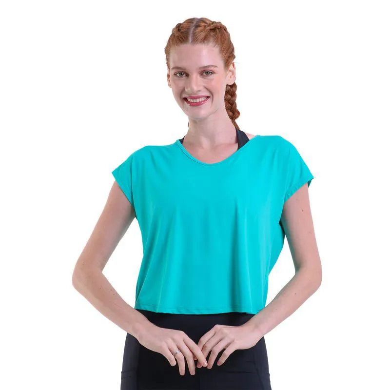 Blusa Feminina Proteção UV 50+ Trendz Verde