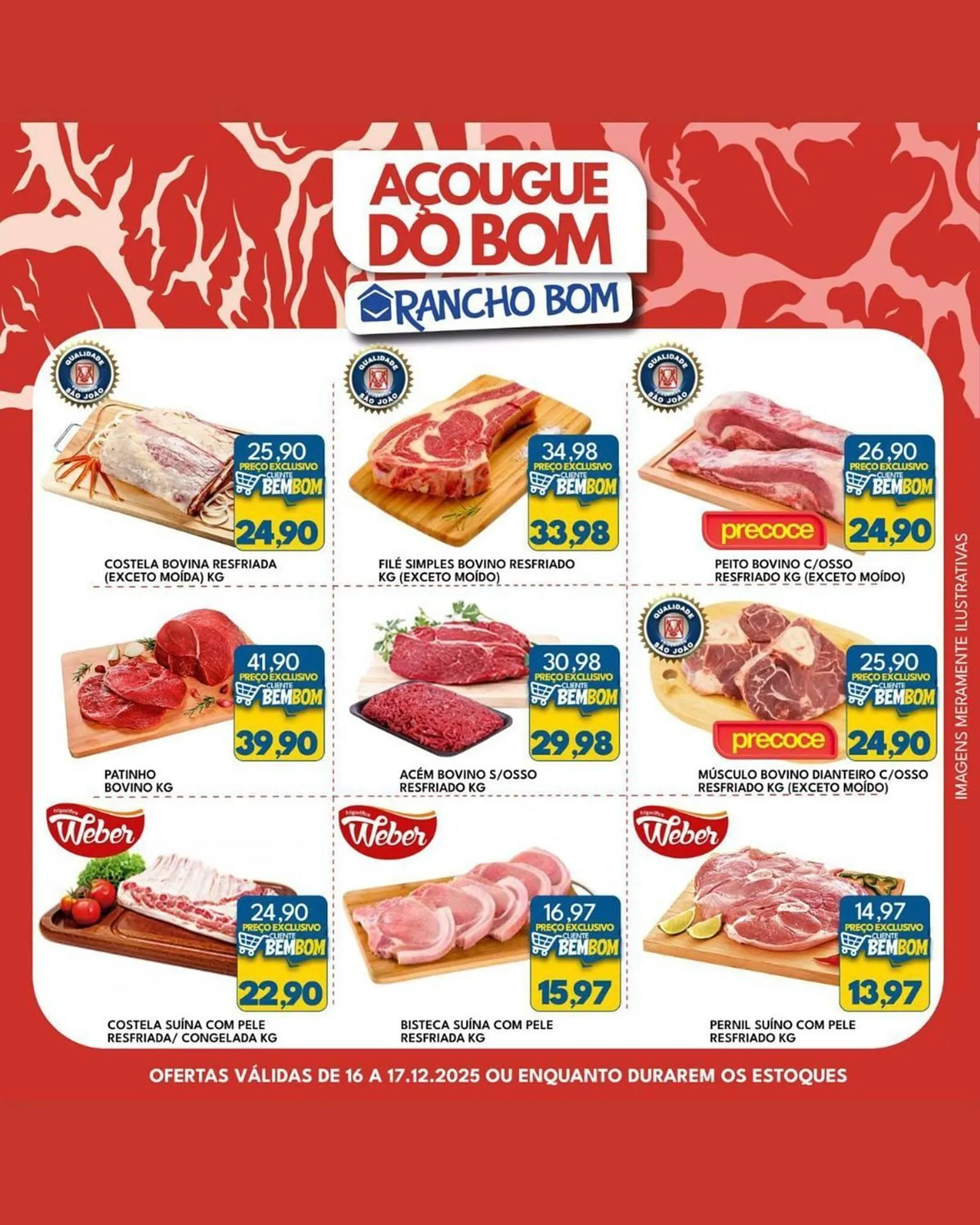 Encarte de Catálogo Rancho Bom Supermercados 16 de dezembro até 17 de dezembro 2025 - Pagina 6