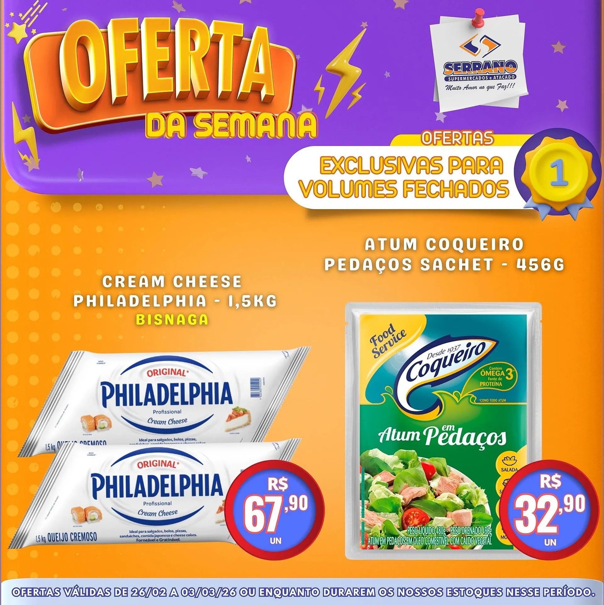 Encarte de Catálogo Serrano Supermercado 27 de fevereiro até 3 de março 2026 - Pagina 2