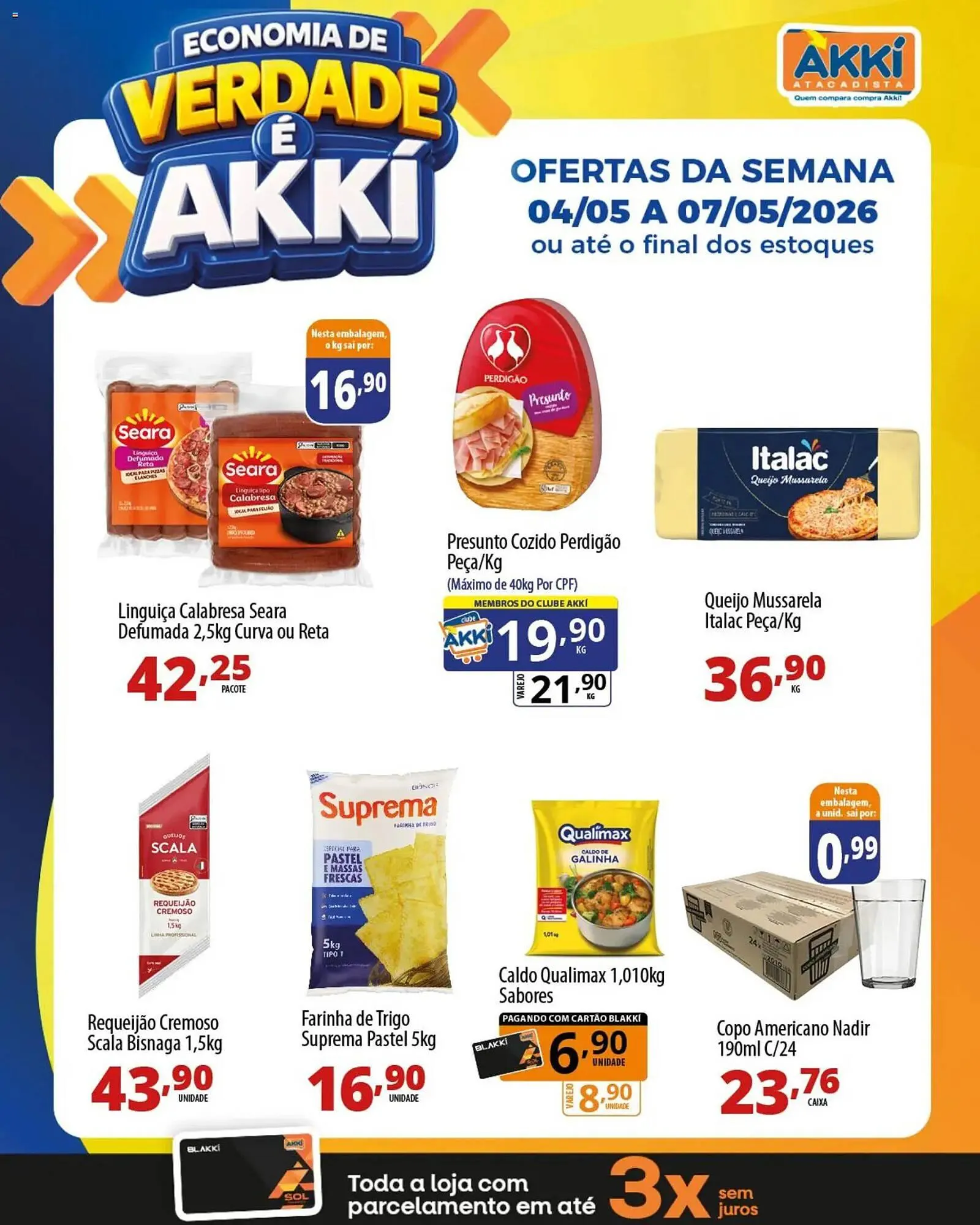 Encarte de Folheto Akki Atacadista 4 de maio até 7 de maio 2026 - Pagina 6
