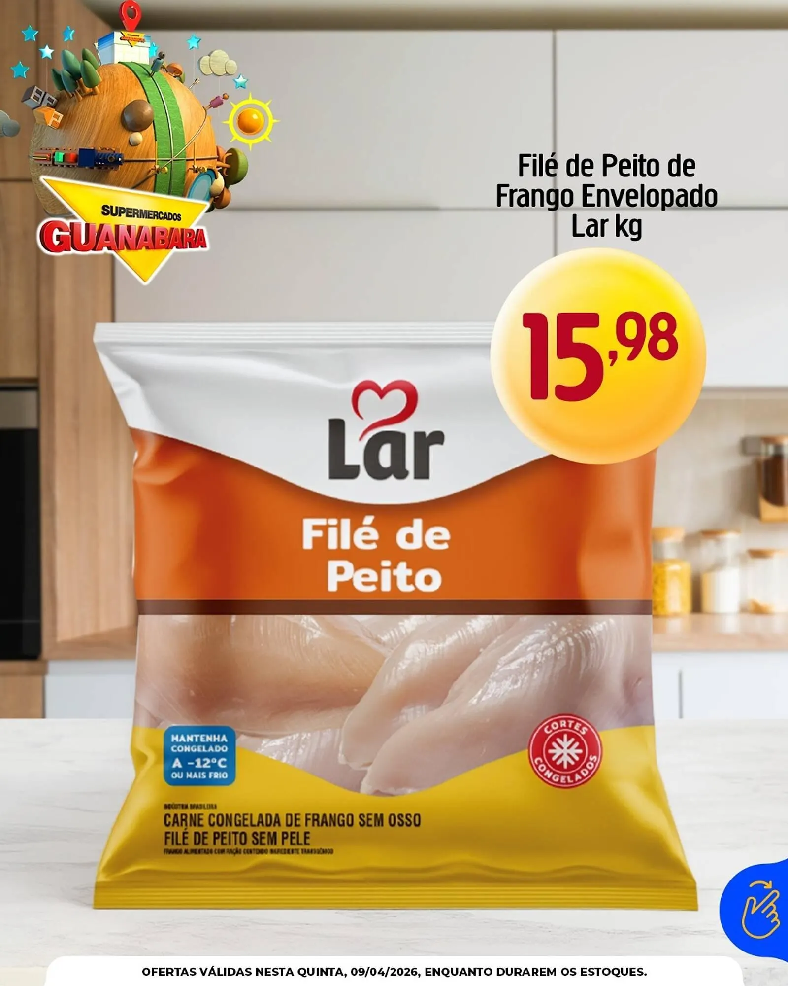 Encarte de Encarte Supermercados Guanabara 9 de abril até 9 de abril 2026 - Pagina 2