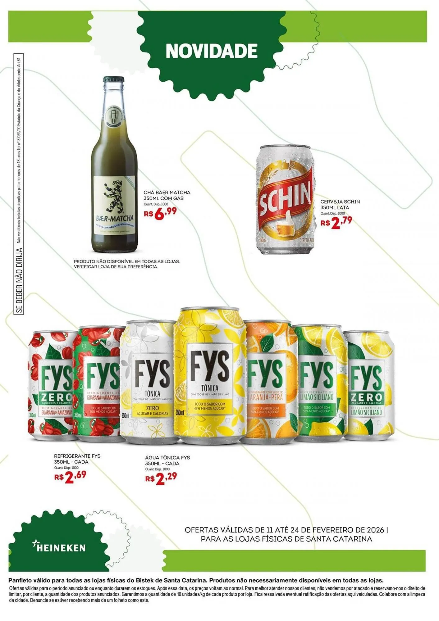 Encarte de Encarte Bistek Supermercados 11 de fevereiro até 24 de fevereiro 2026 - Pagina 2