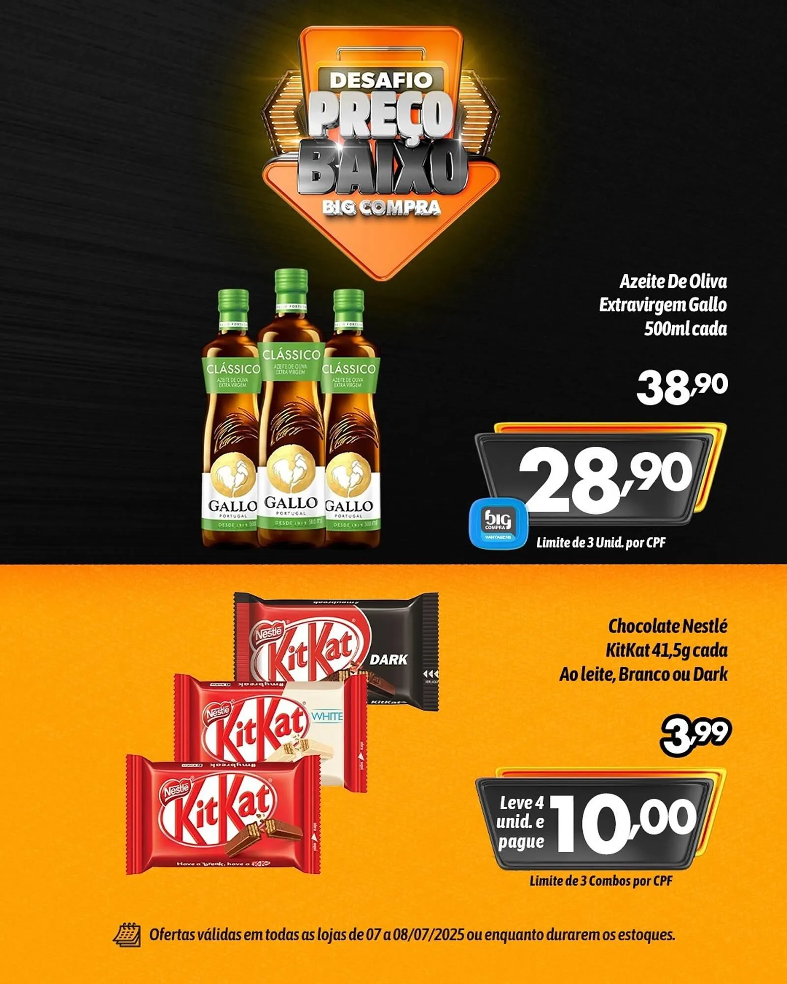 Encarte de Catálogo Supermercados Big Compra 7 de julho até 8 de julho 2025 - Pagina 2