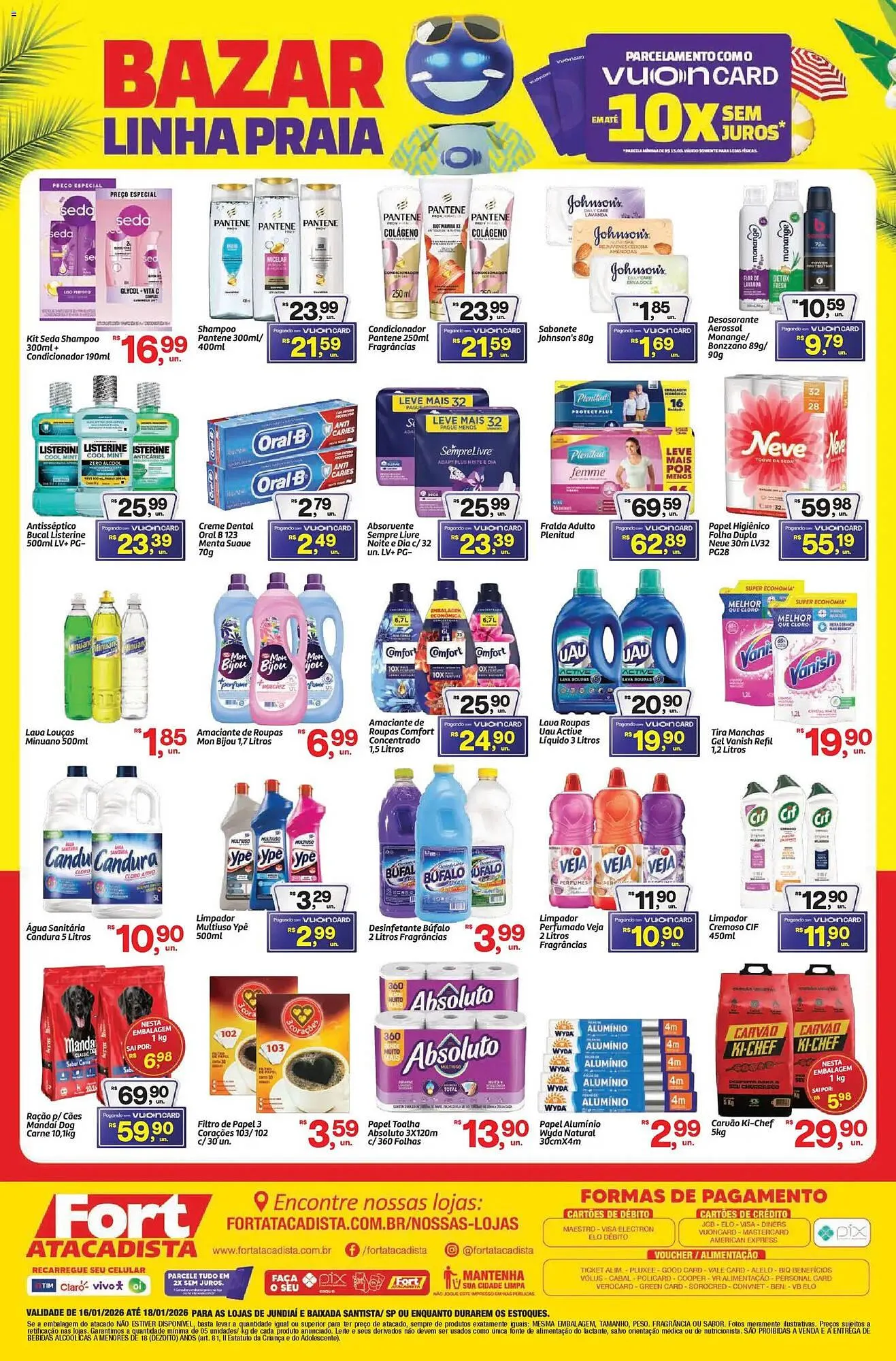 Encarte de Tabloide Fort Atacadista 16 de janeiro até 18 de janeiro 2026 - Pagina 4