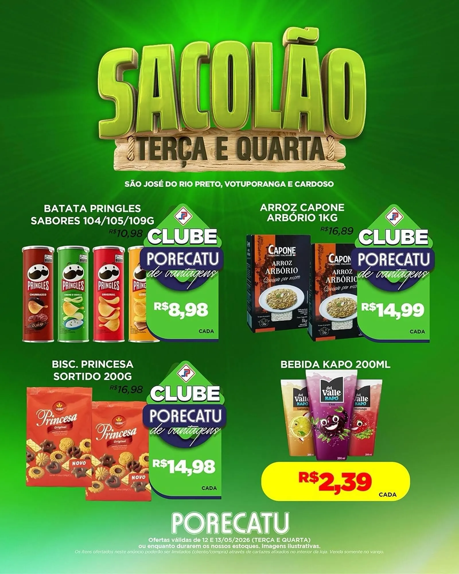 Encarte de Catálogo Supermercado Porecatu 12 de maio até 13 de maio 2026 - Pagina 15