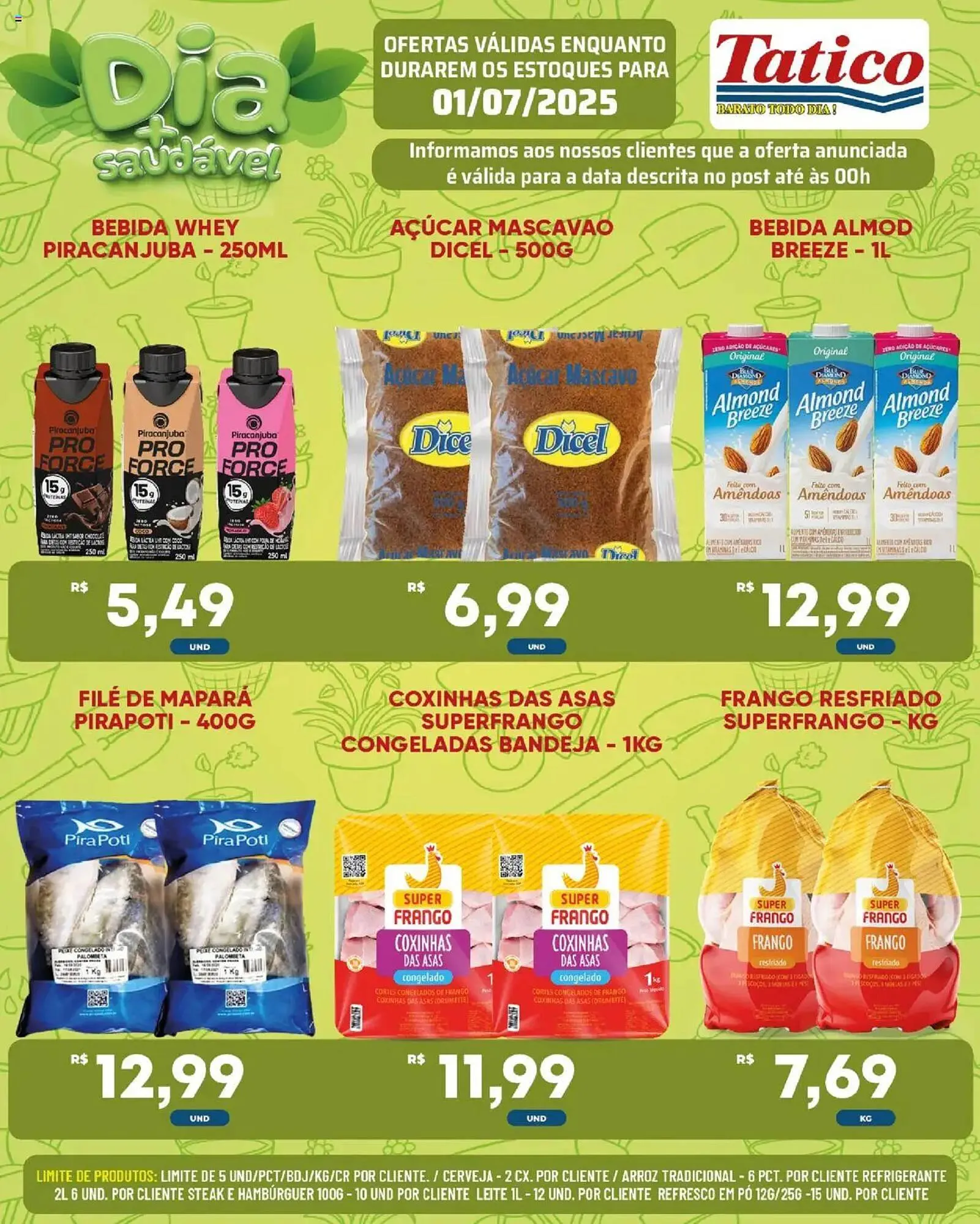 Encarte de Catálogo Tatico 1 de julho até 2 de julho 2025 - Pagina 7