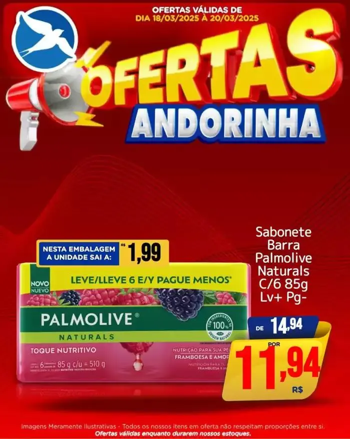 Encarte de Ofertas e promoções atuais 18 de março até 20 de março 2025 - Pagina 6