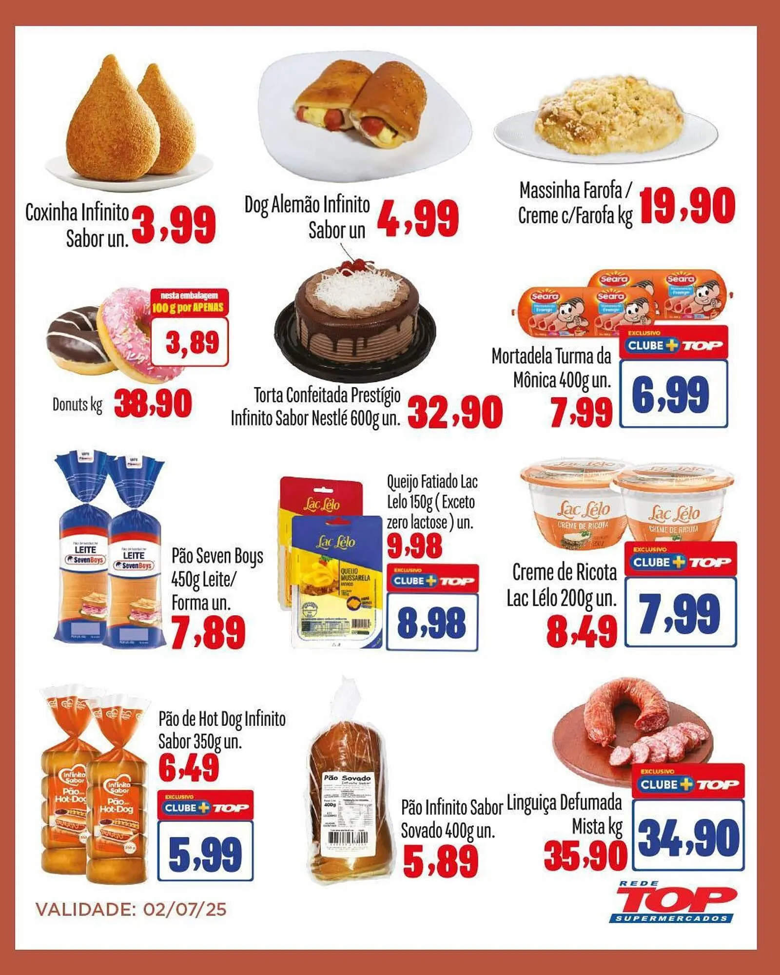 Encarte de Catálogo Rede Top 1 de julho até 2 de julho 2025 - Pagina 4