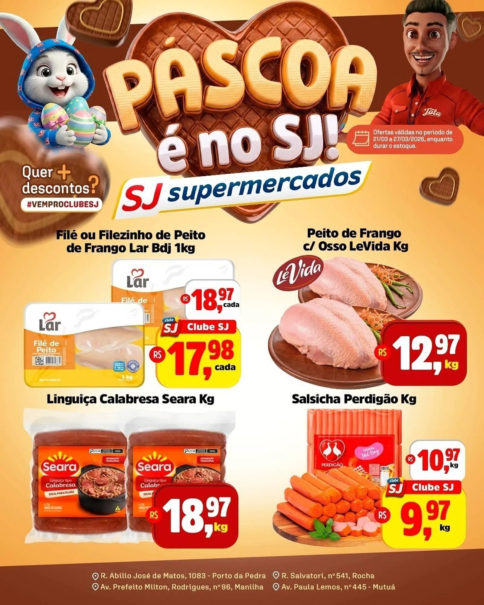 Encarte de Encarte Sj Supermercados 21 de março até 27 de março 2026 - Pagina 3