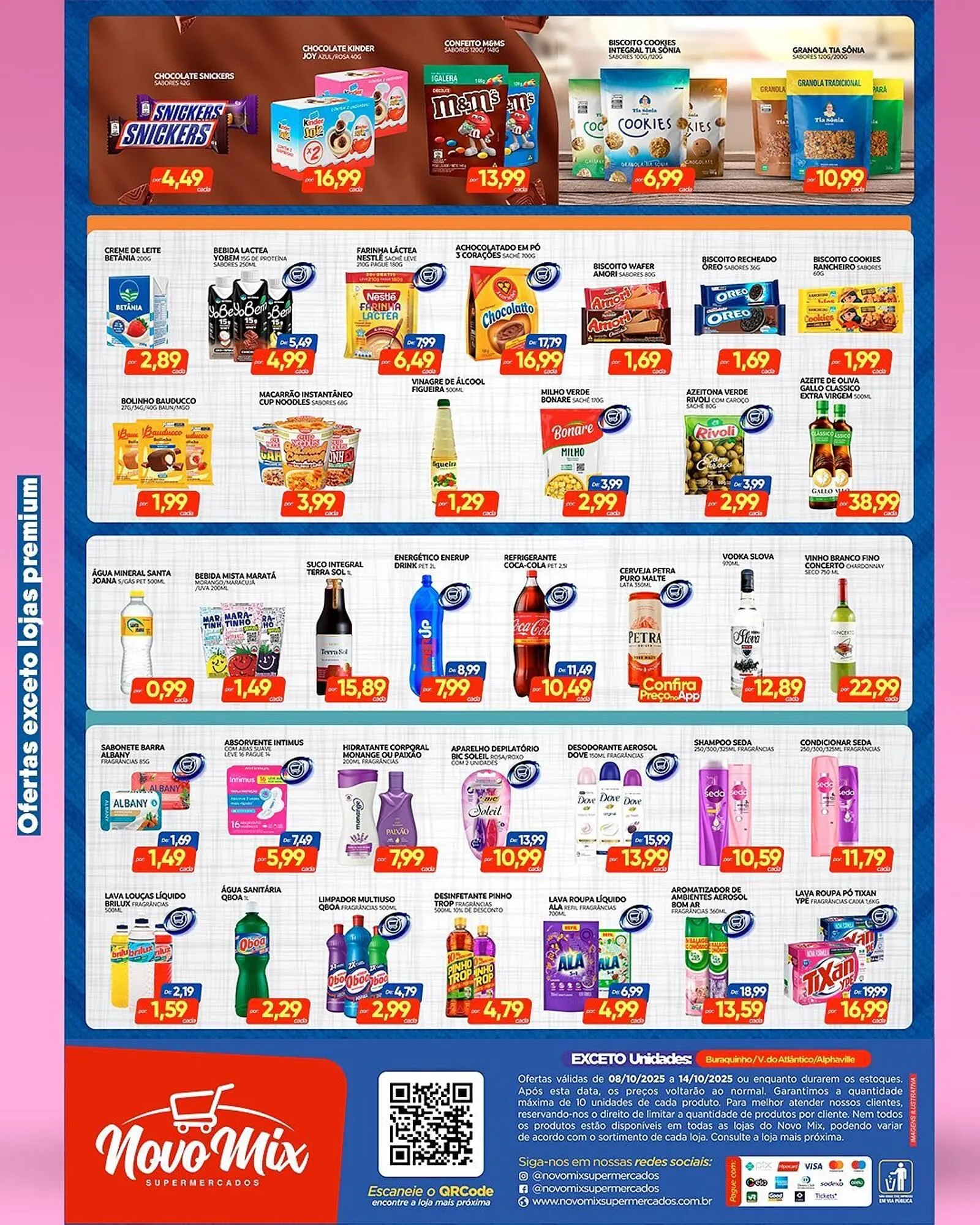 Encarte de Encarte Novo Mix 8 de outubro até 14 de outubro 2025 - Pagina 3