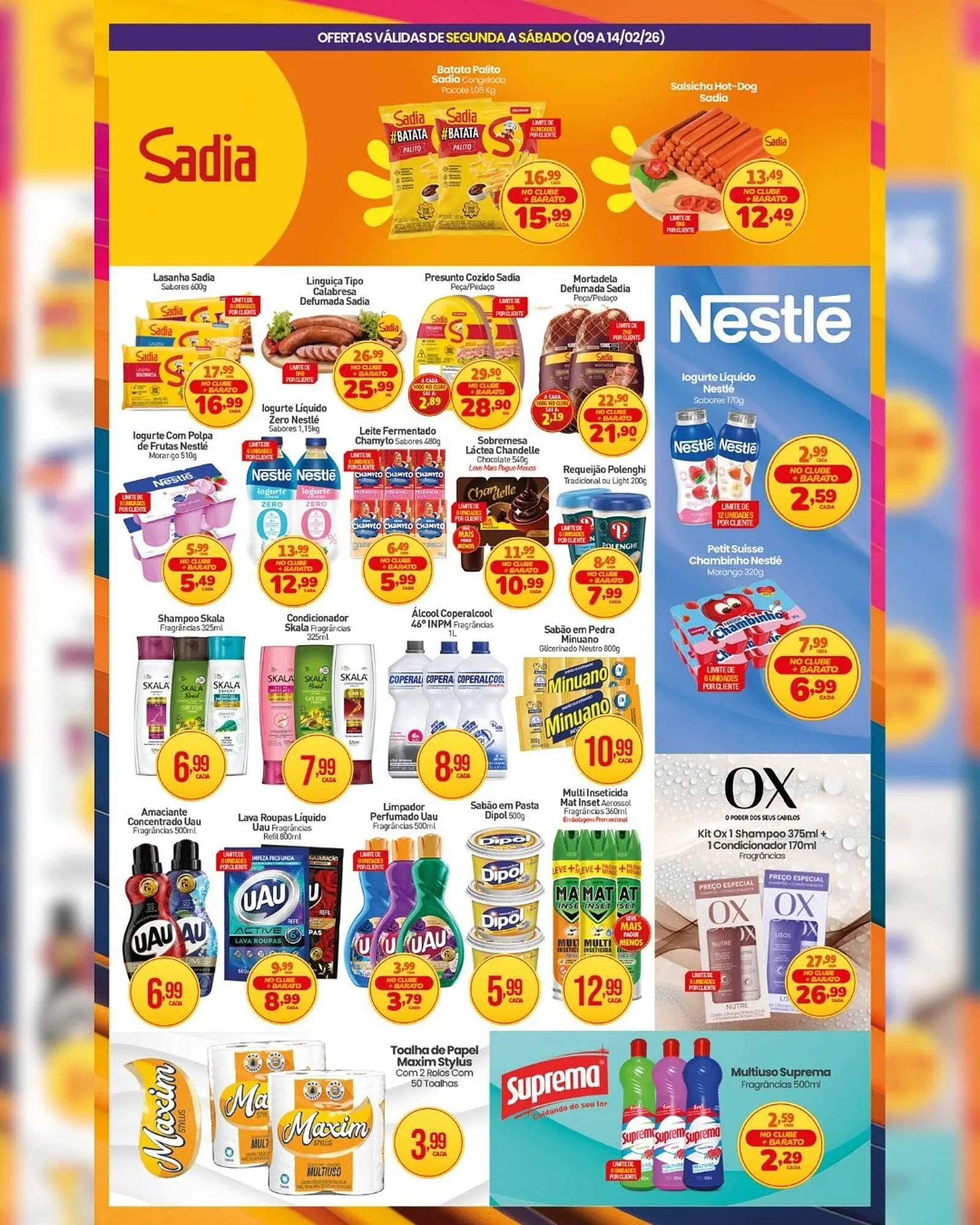 Encarte de Folheto Rede Bom Lugar 9 de fevereiro até 15 de fevereiro 2026 - Pagina 4