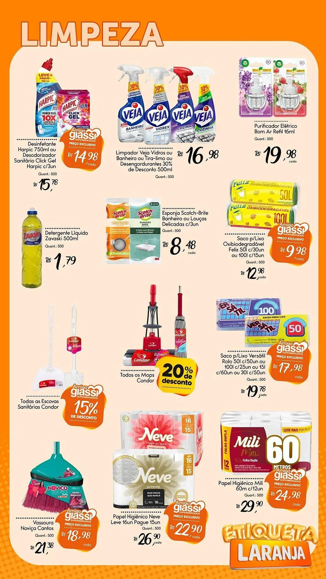 Encarte de Encarte Giassi Supermercados 8 de maio até 21 de maio 2026 - Pagina 26