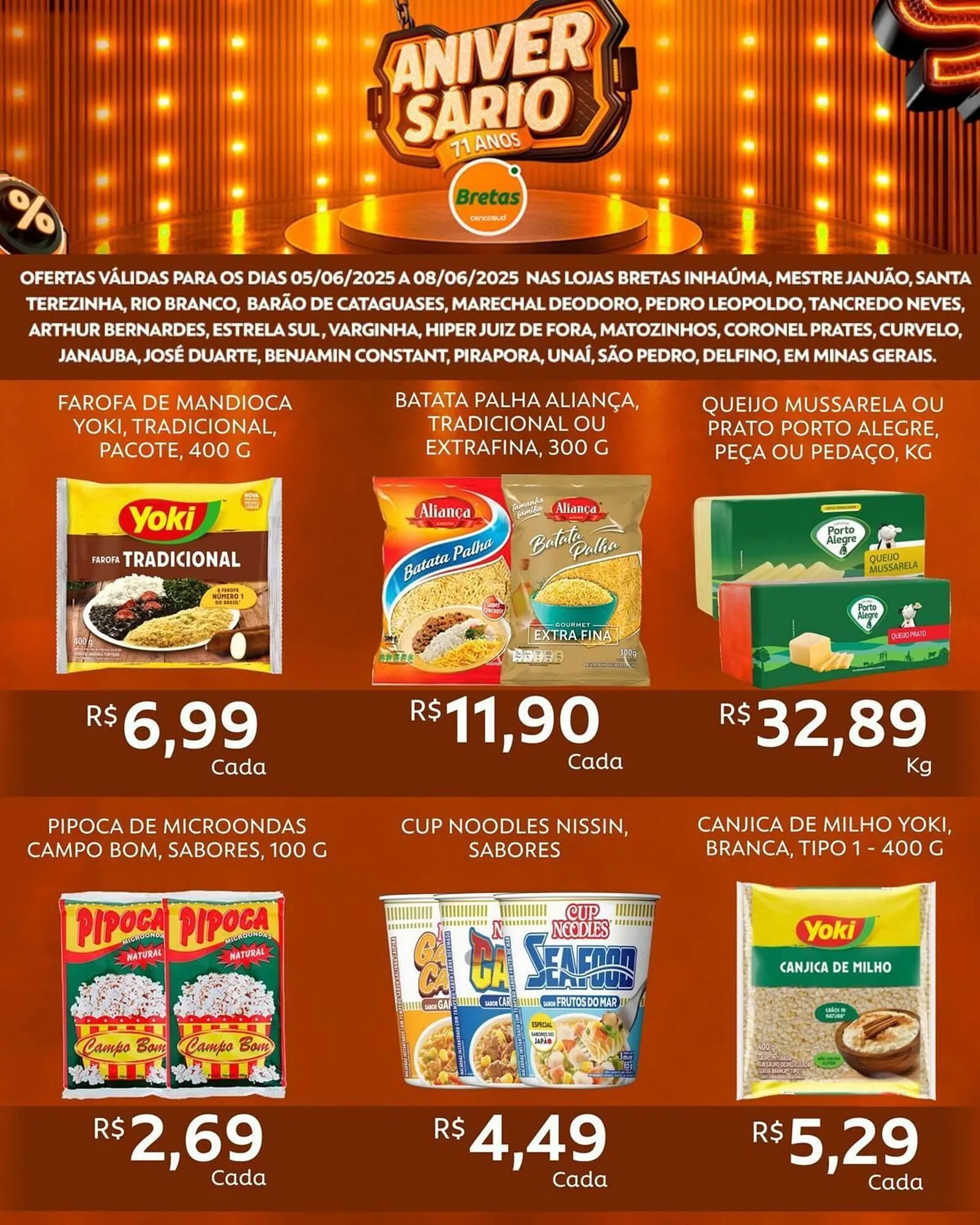 Encarte de Catálogo Supermercados Bretas 5 de junho até 8 de junho 2025 - Pagina 2