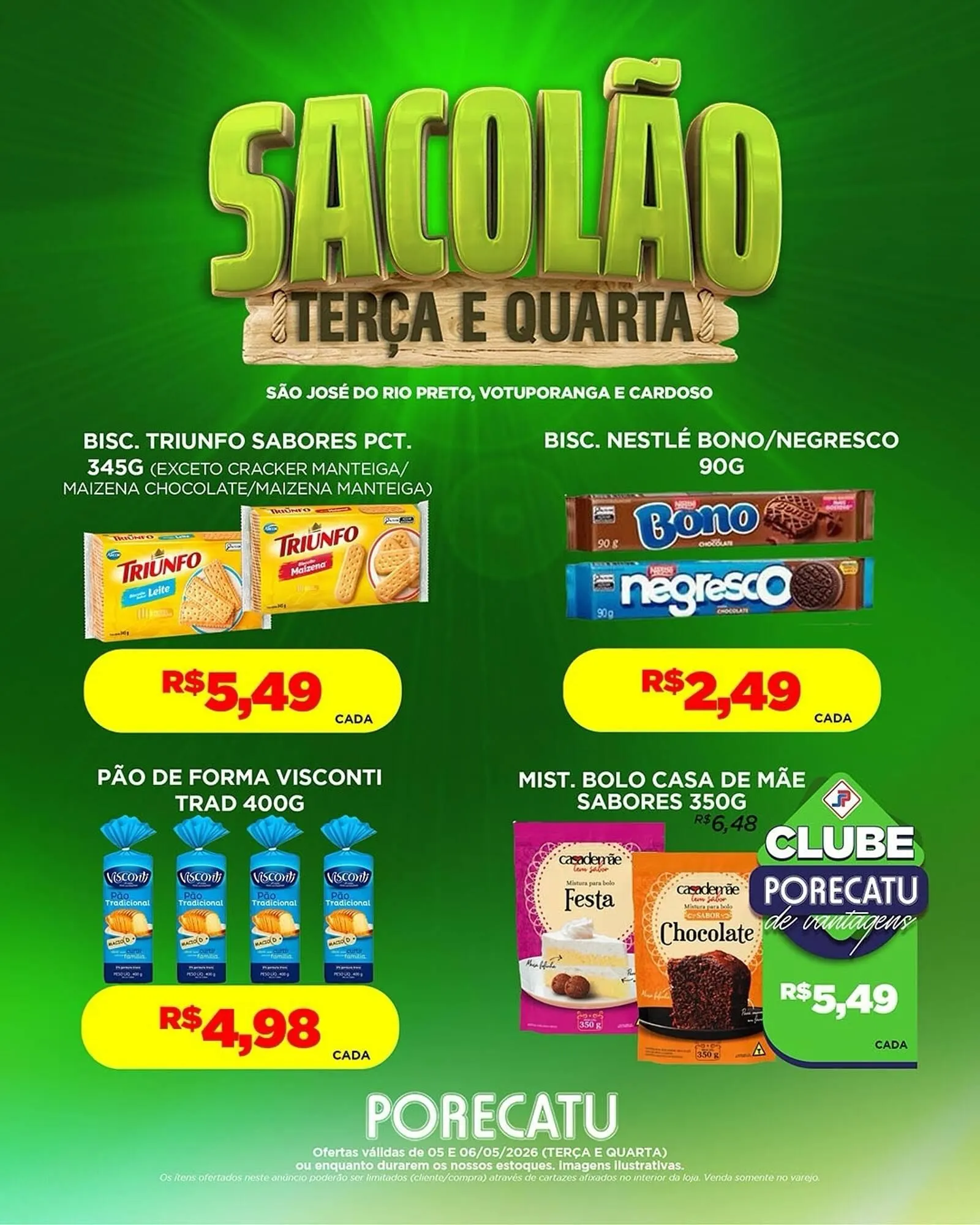 Encarte de Catálogo Supermercado Porecatu 5 de maio até 6 de maio 2026 - Pagina 13