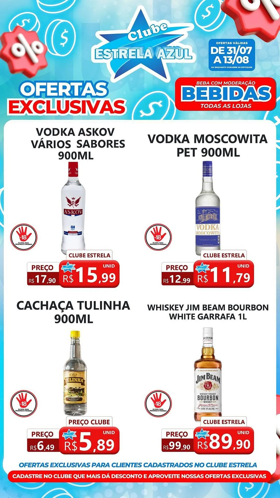 Encarte de Catálogo Supermercado Estrela Azul 31 de julho até 13 de agosto 2025 - Pagina 10