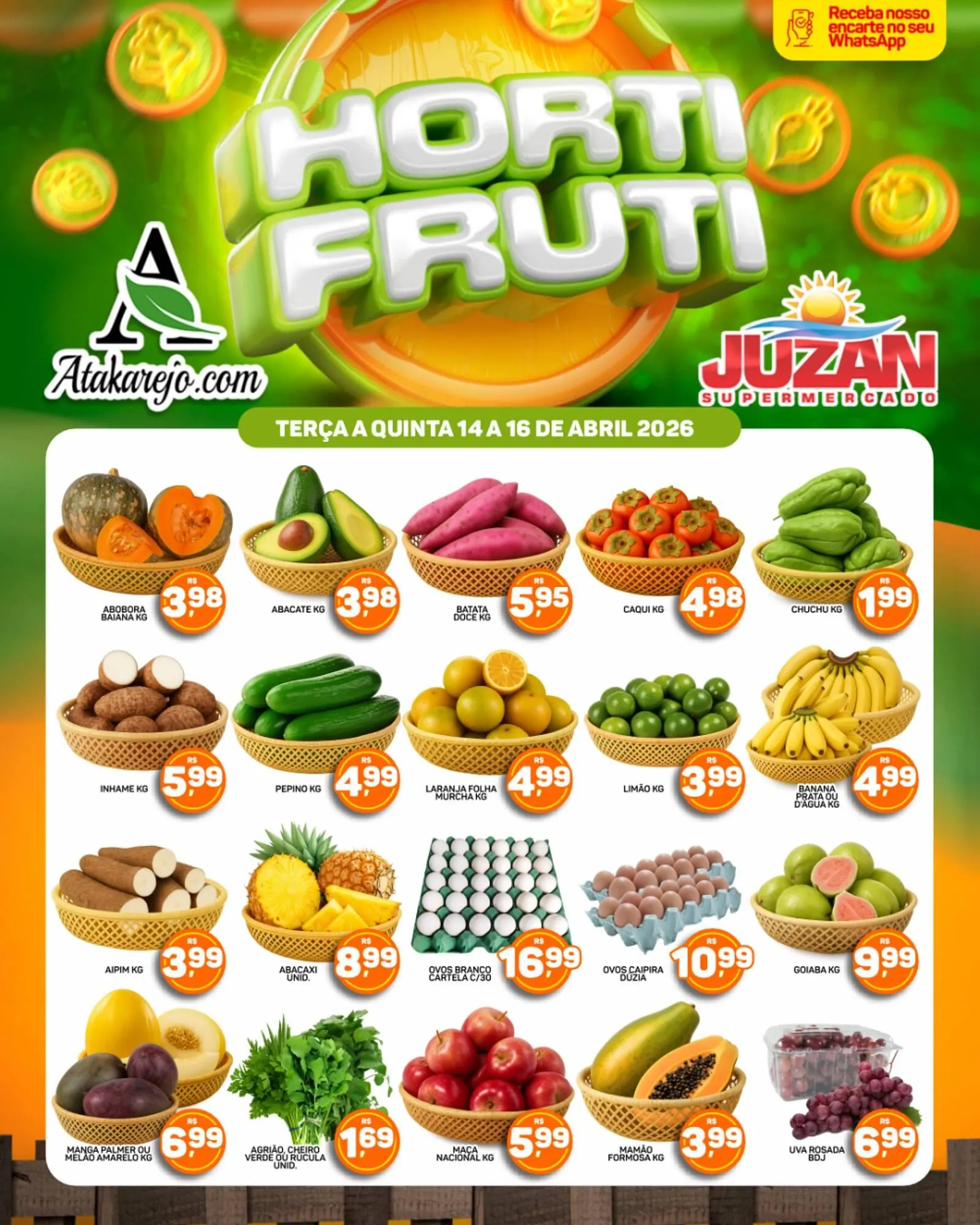 Encarte de Encarte Juzan 14 de abril até 16 de abril 2026 - Pagina 1