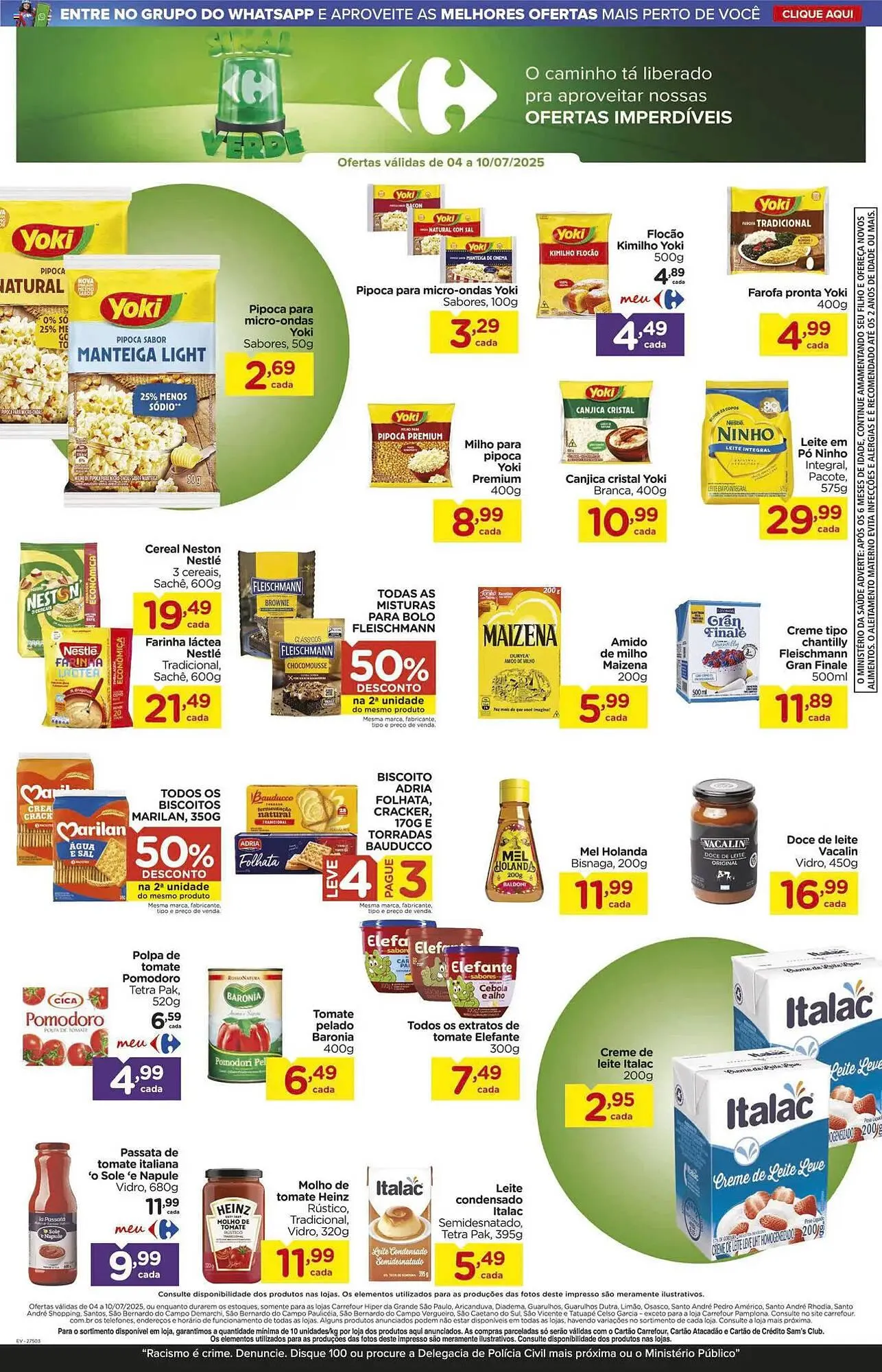 Encarte de Catálogo Carrefour 4 de julho até 10 de julho 2025 - Pagina 7
