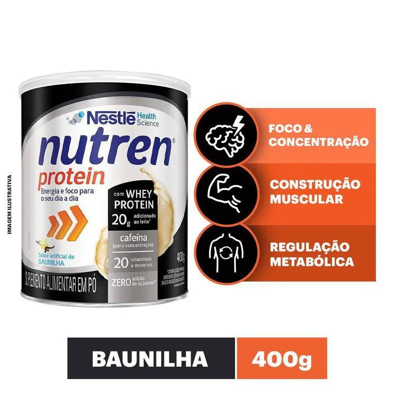 Nutren Protein Baunilha 400g