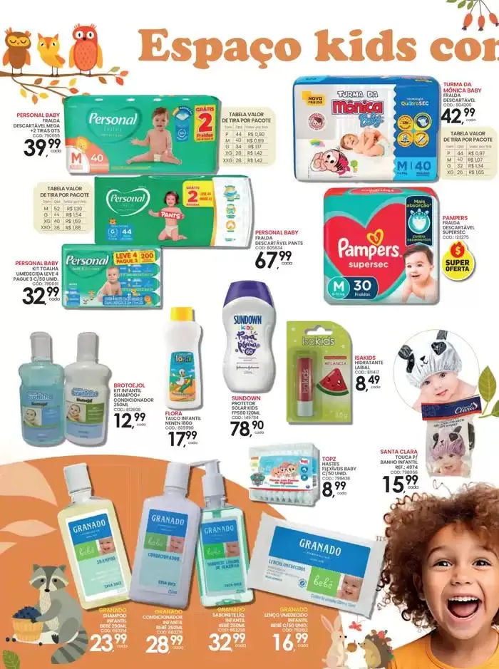 Encarte de Ofertas e promoções atuais 1 de março até 31 de março 2025 - Pagina 44