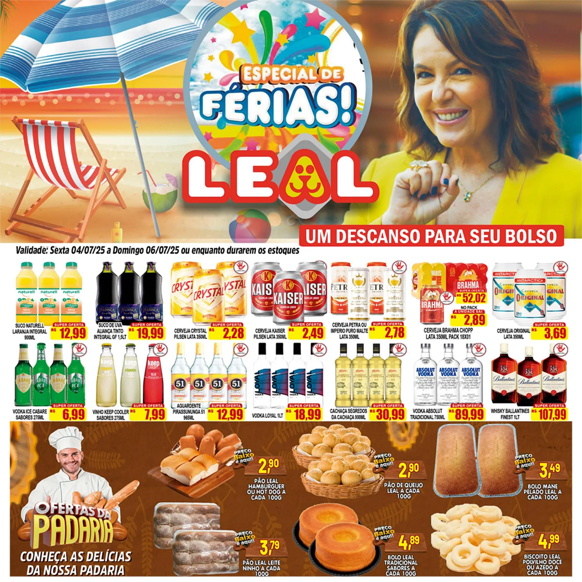 Encarte de Catálogo Supermercado leal 4 de julho até 6 de julho 2025 - Pagina 3
