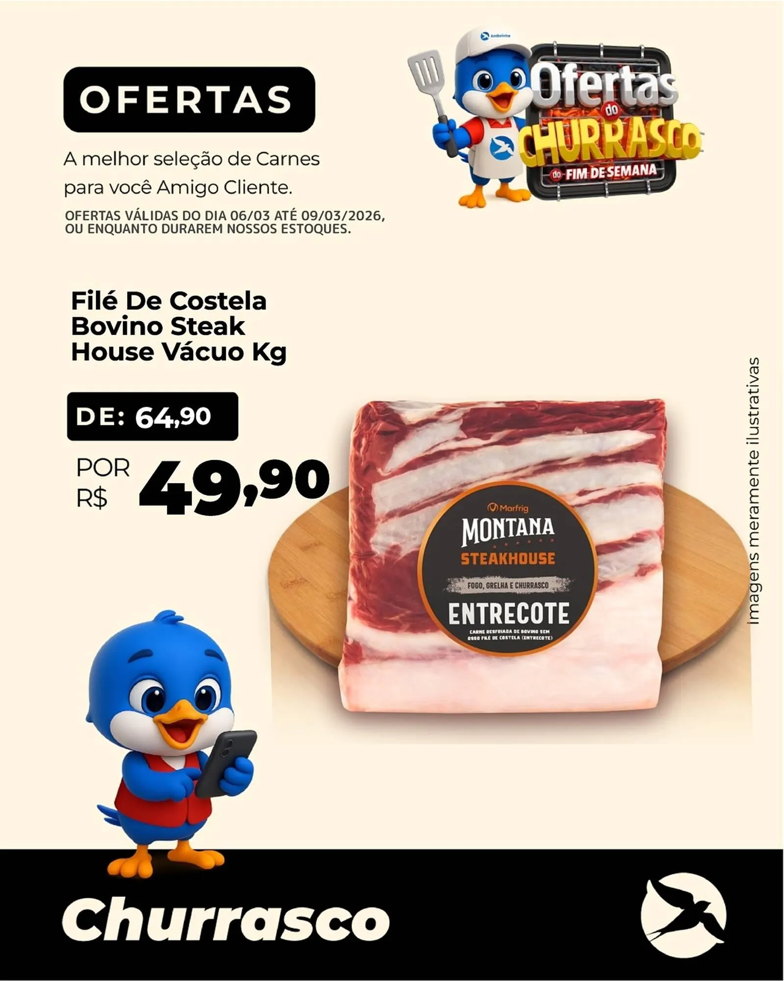 Encarte de Folheto Andorinha Hipermercado 6 de março até 9 de março 2026 - Pagina 3