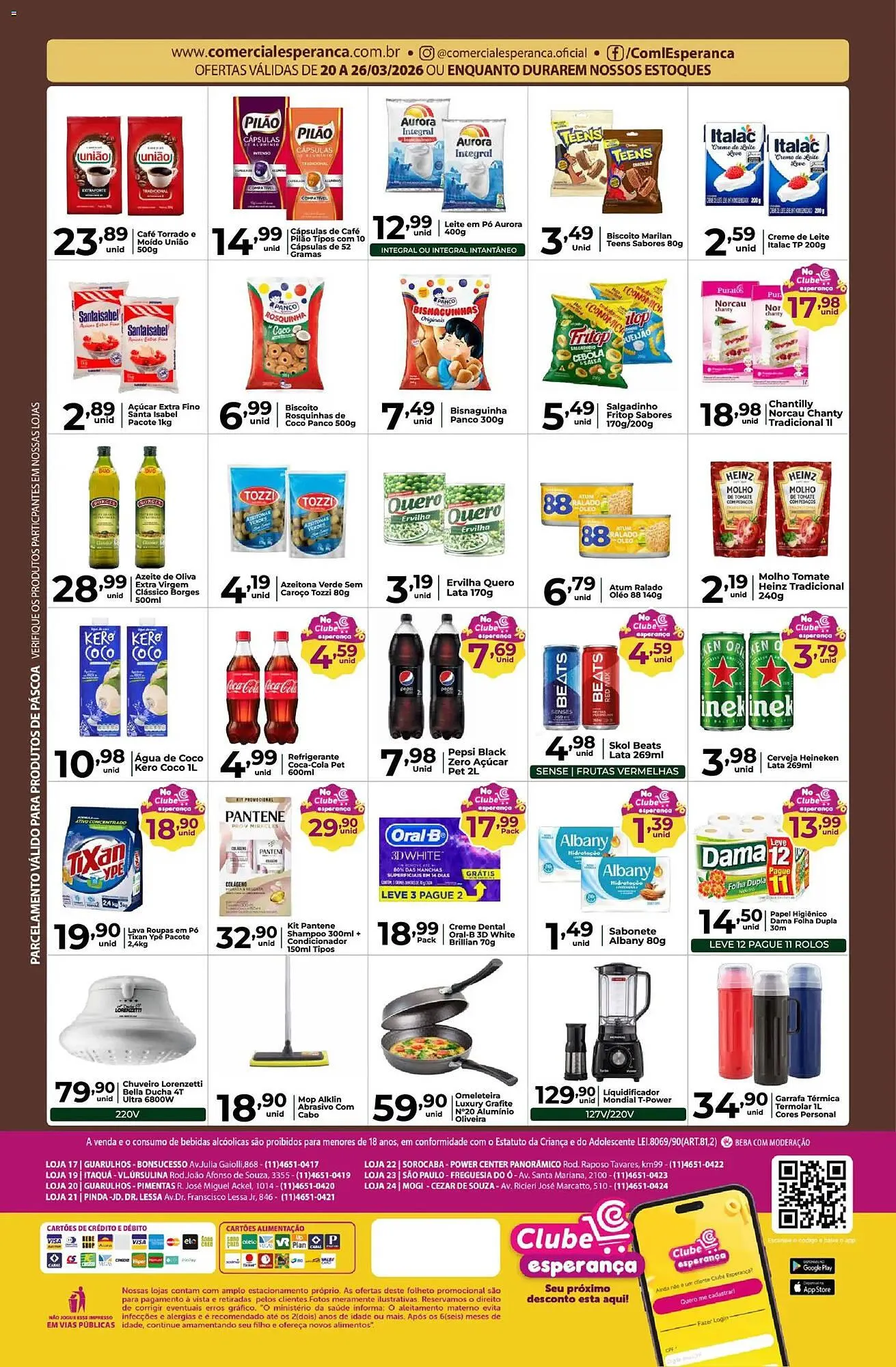 Encarte de Folheto Comercial Esperança 20 de março até 26 de março 2026 - Pagina 2