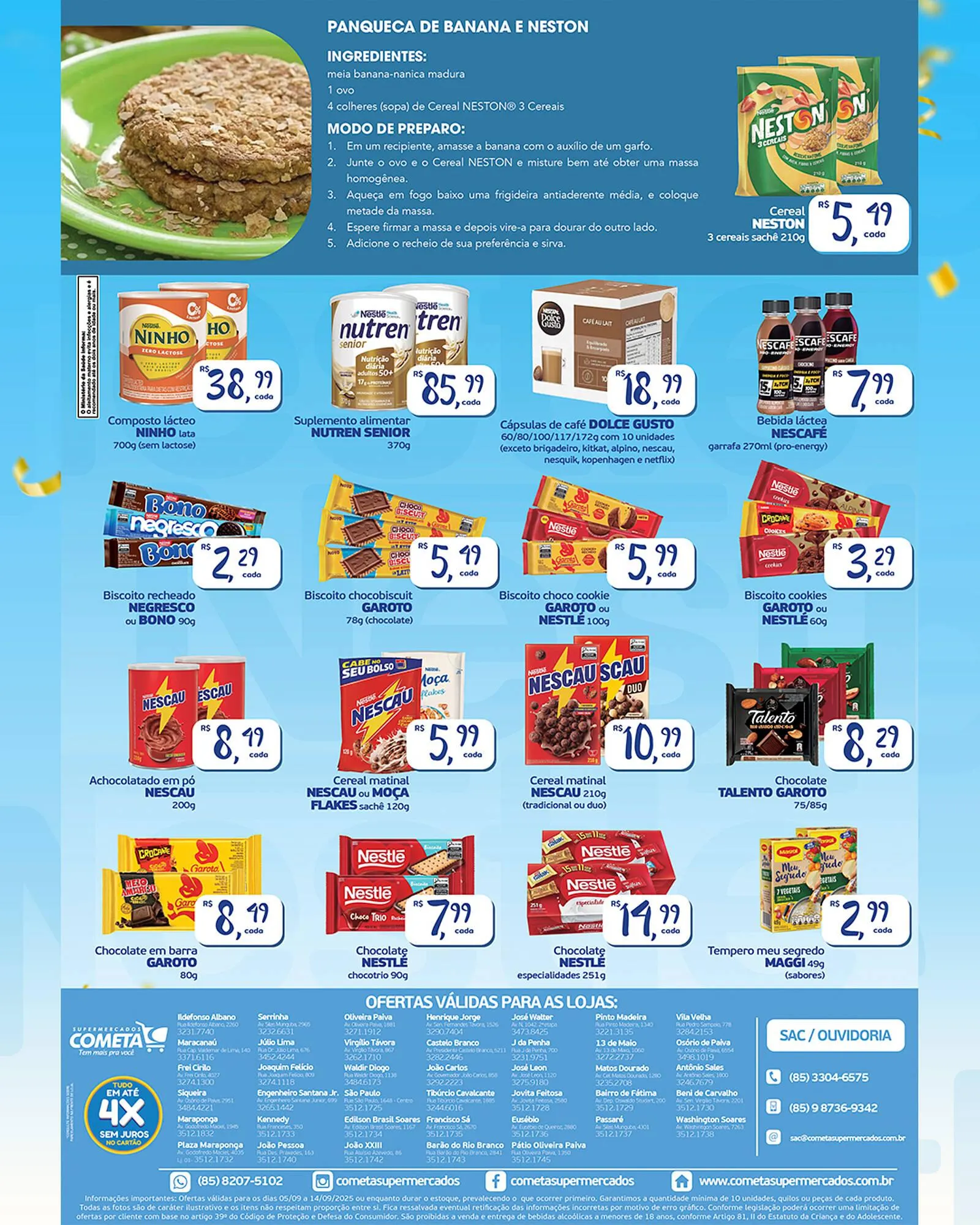Encarte de Encarte Cometa Supermercados 9 de setembro até 14 de setembro 2025 - Pagina 3