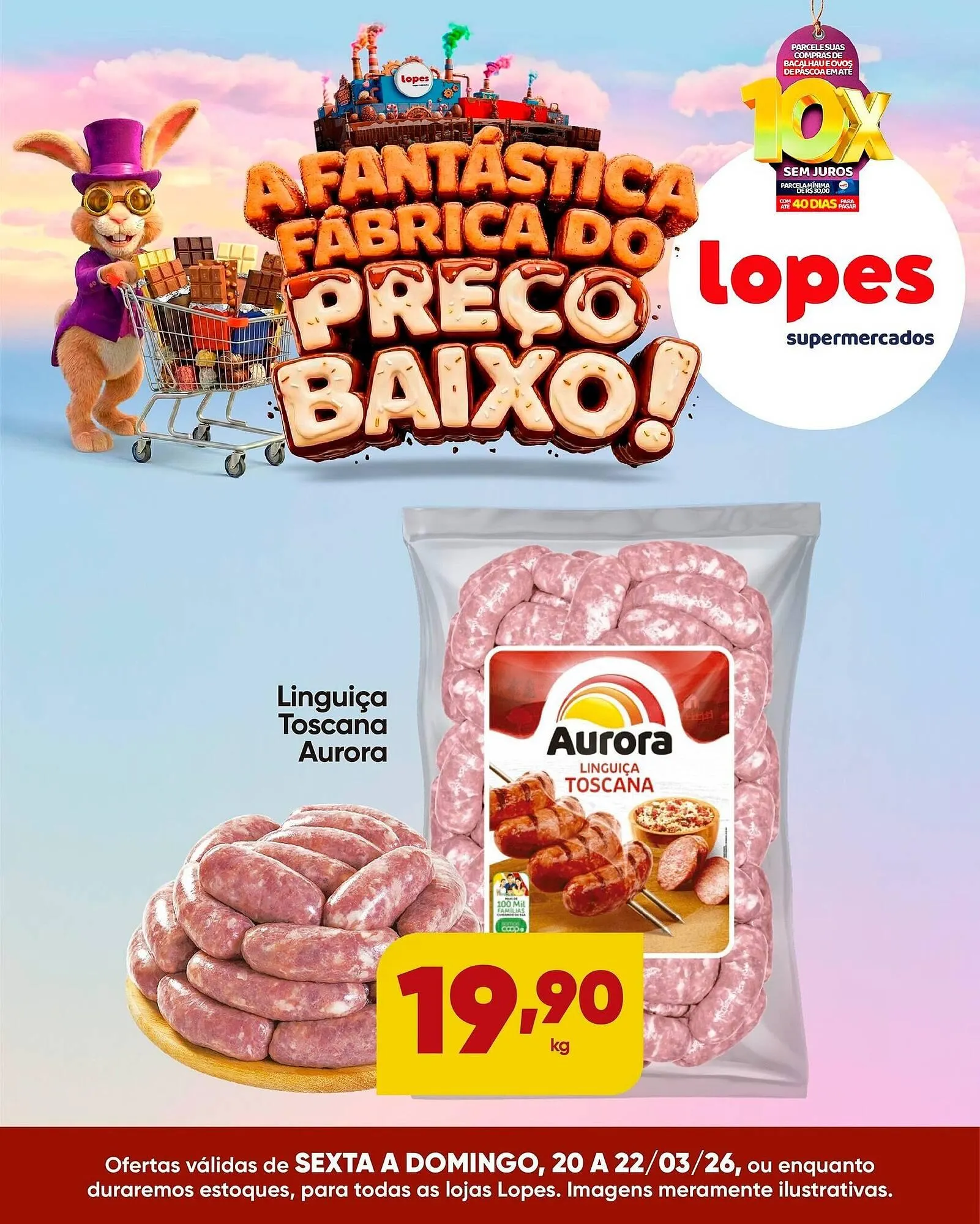 Encarte de Folheto Lopes Supermercados 20 de março até 22 de março 2026 - Pagina 3