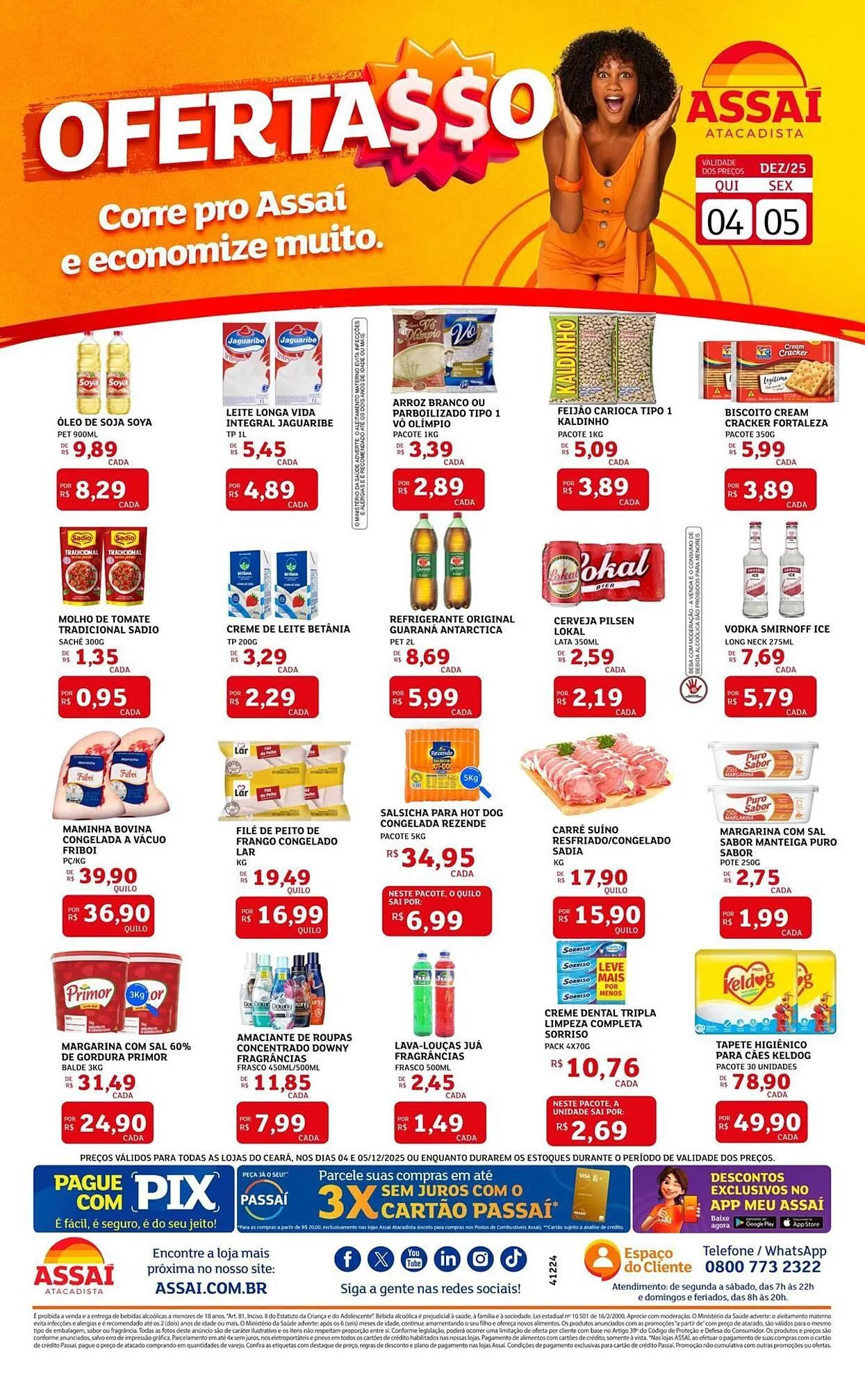 Encarte de Encarte Assaí Atacadista 4 de dezembro até 5 de dezembro 2025 - Pagina 1